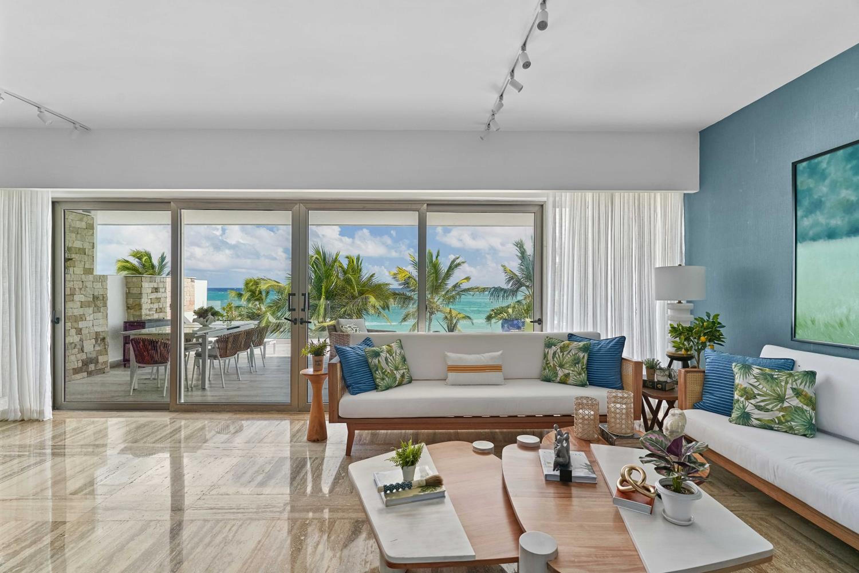 Oceanfront Three-Bedroom Apartment