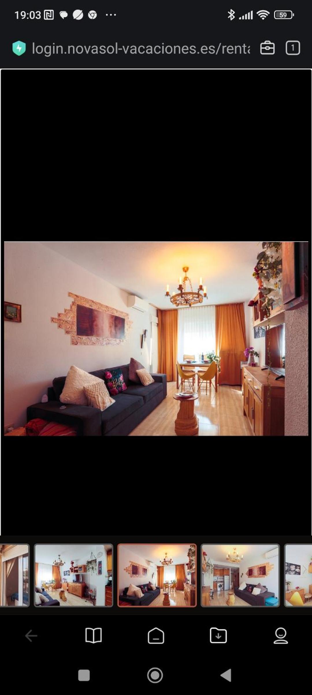 Apartamento de una habitación