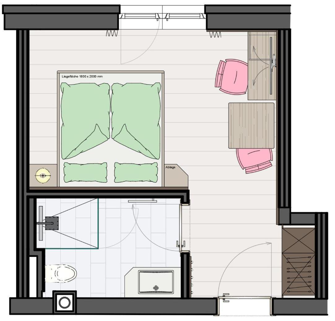 Double Room with Shower - Photo 2
