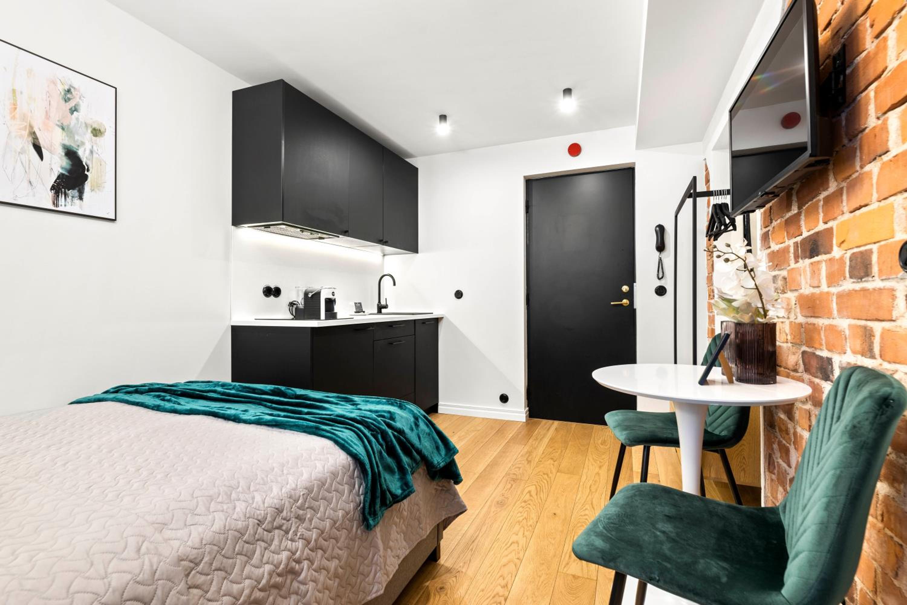 Compact Studio with Kitchen
