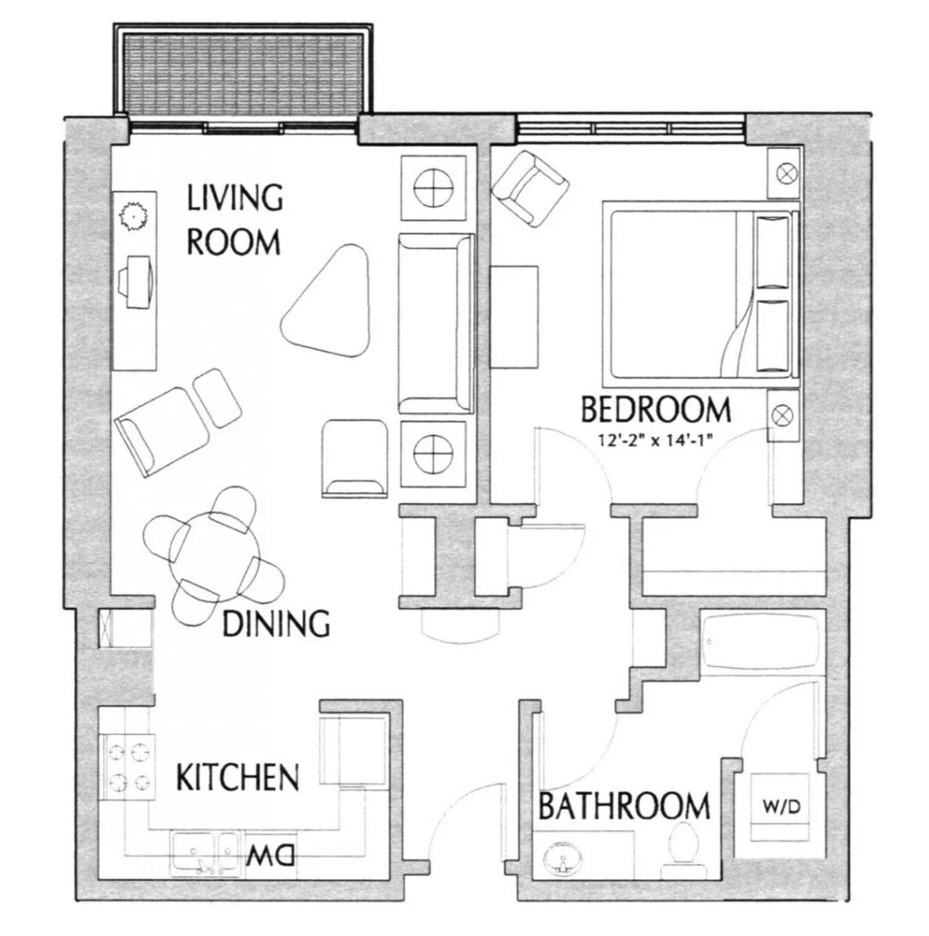 One-Bedroom Apartment - Photo 25