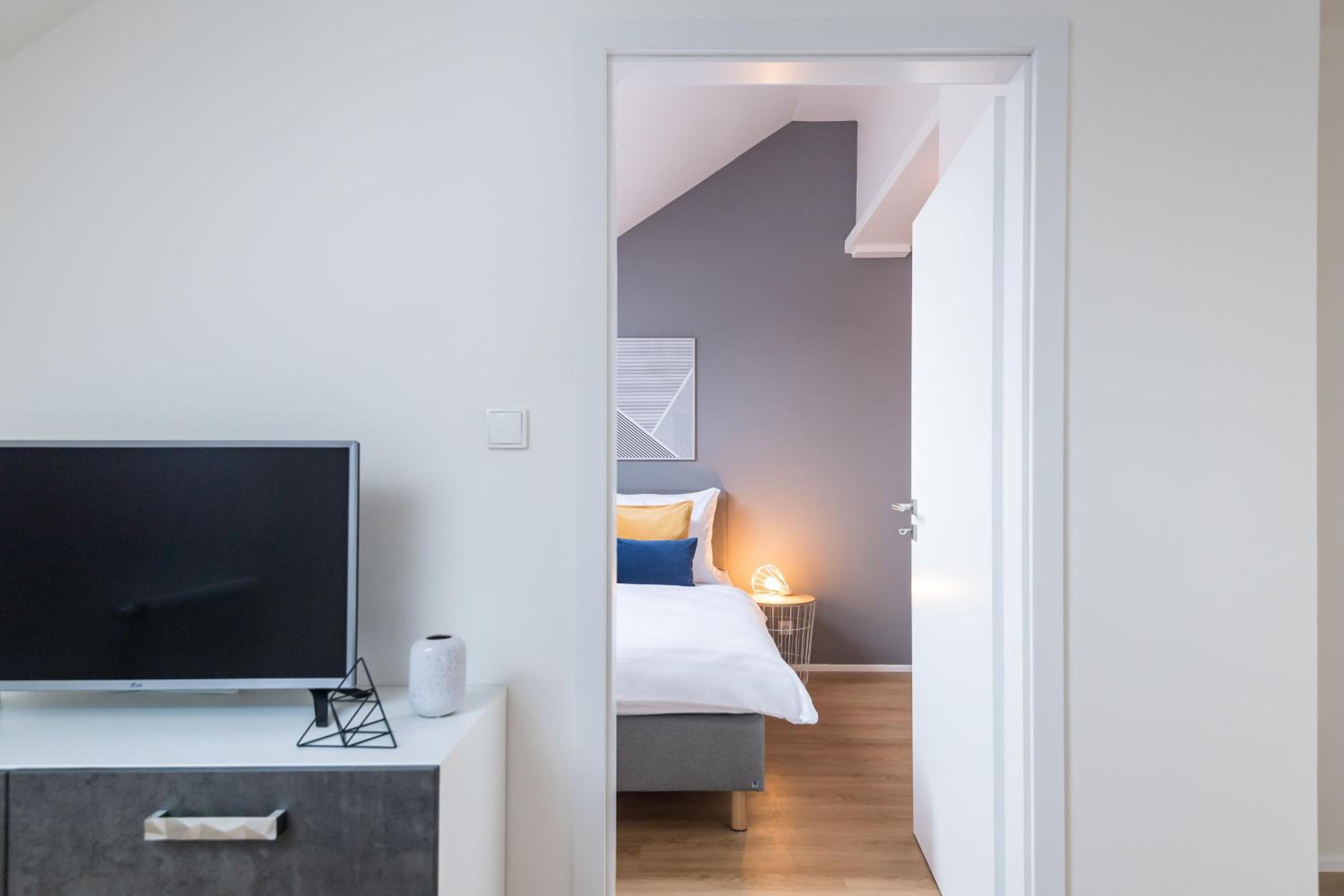 Luxury One-Bedroom Attic (4 Adults)