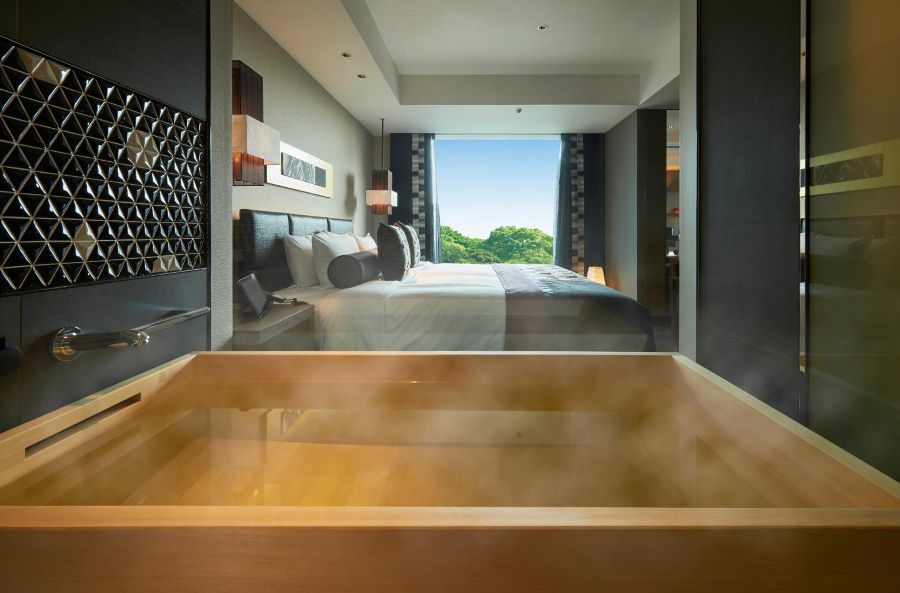 The Main - Deluxe Double Room with Cypress Bath "Shin-Edo" - Non-Smoking
