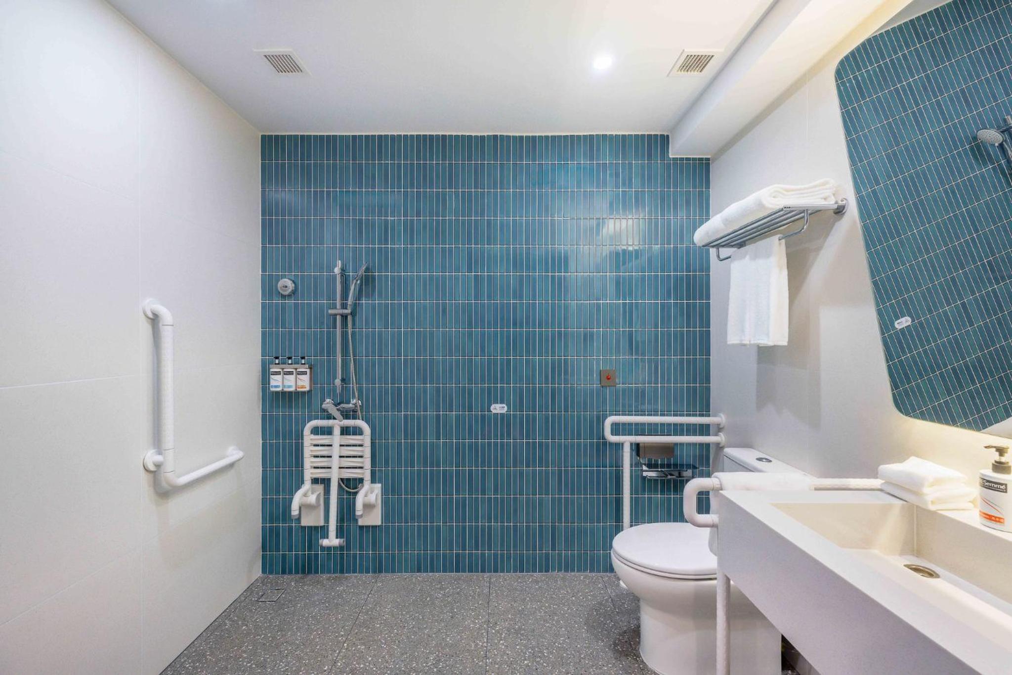 Double Room with Mobility Accessible Roll In Shower photo 3