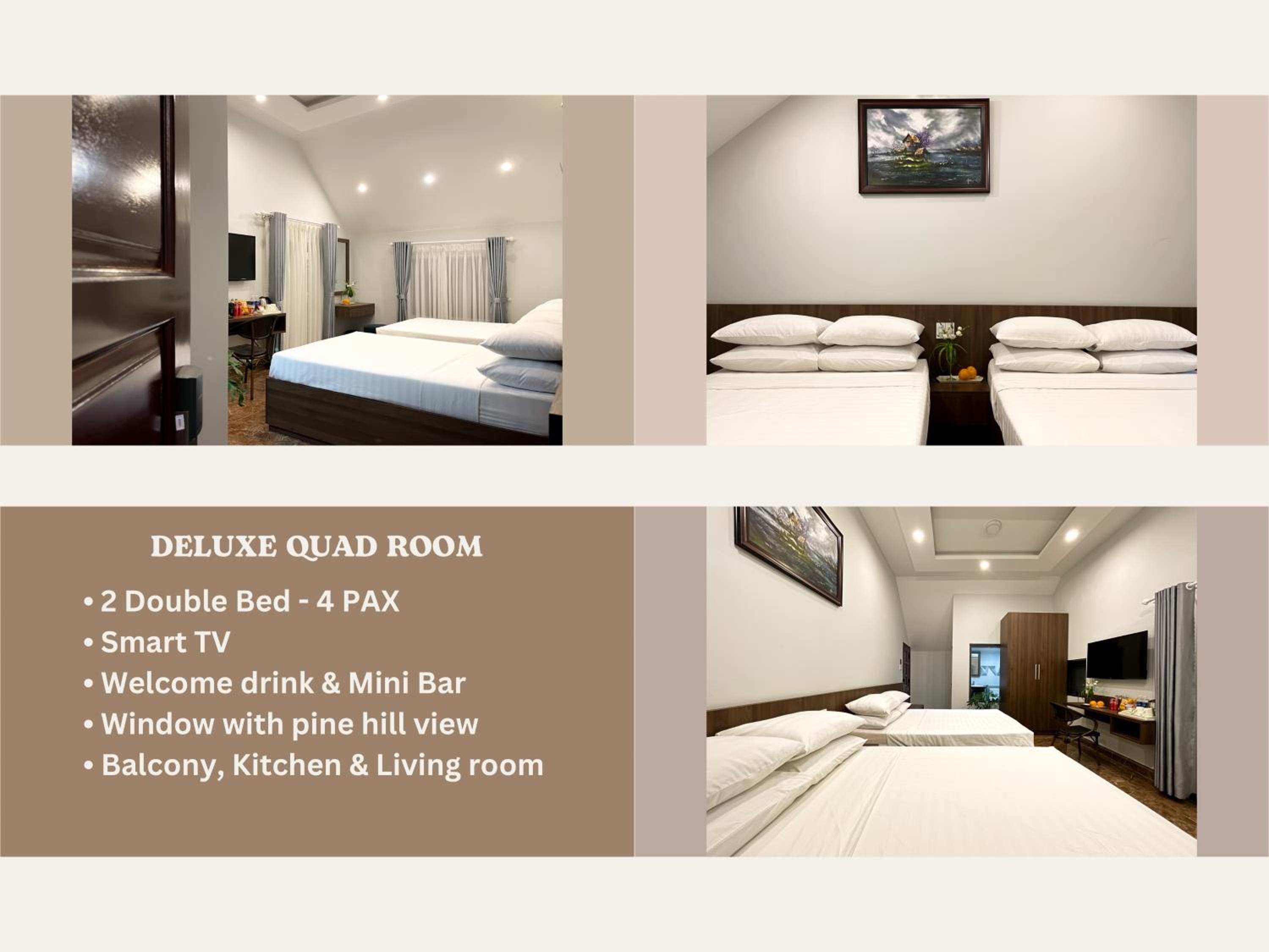 Deluxe Quadruple Room