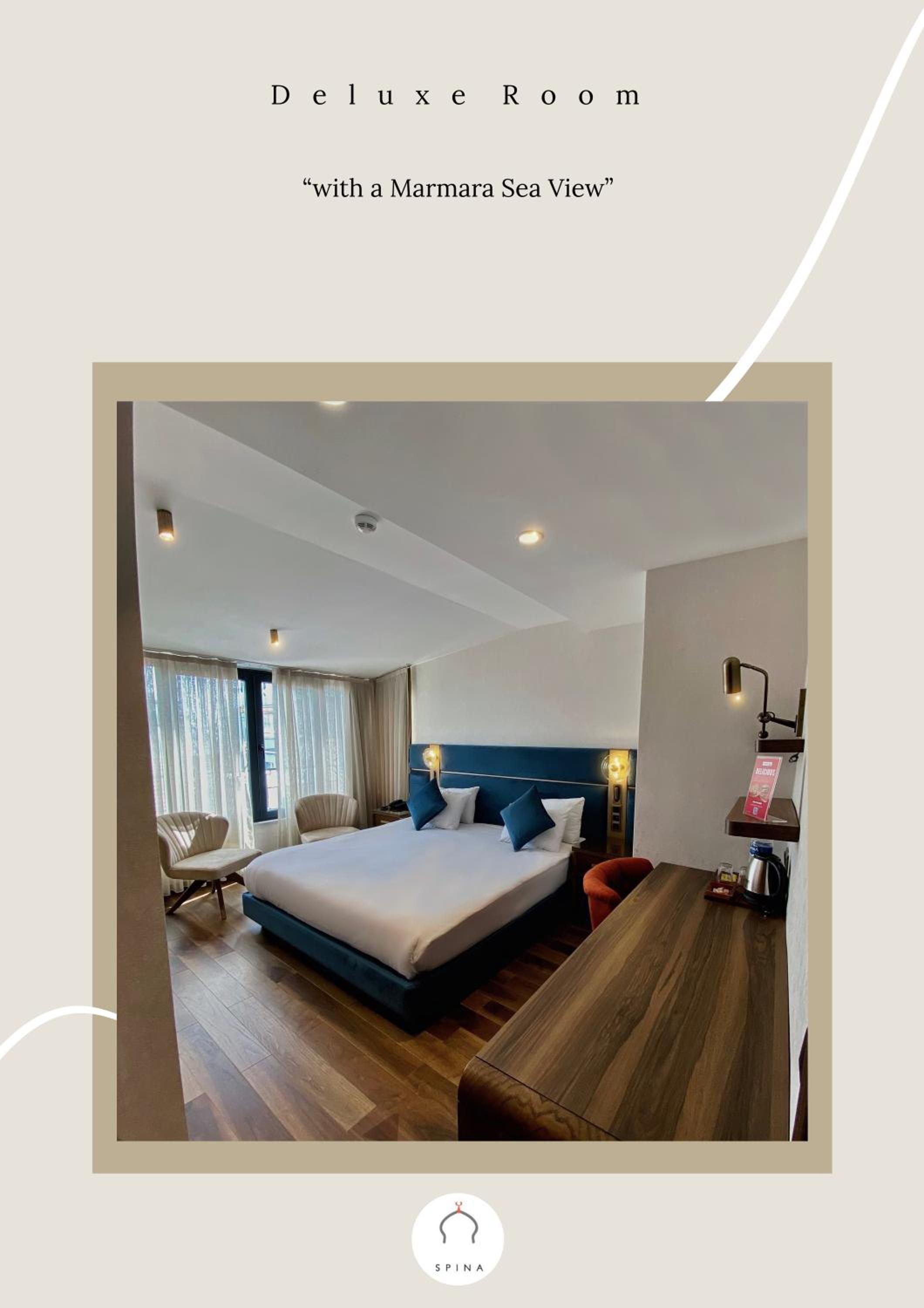 Deluxe Double Room with Sea View or Hagia Sophia View  photo 3