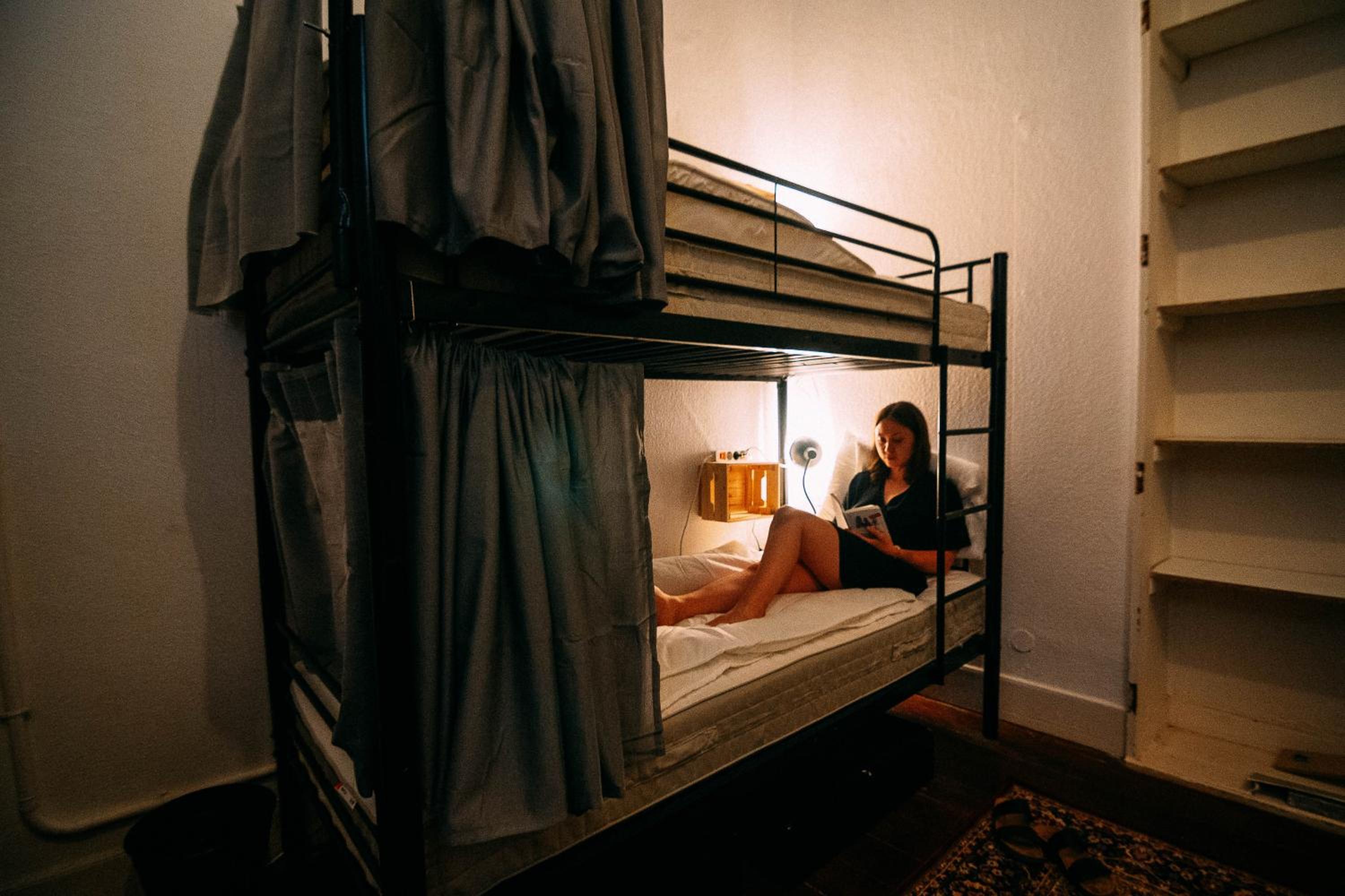 Bed in 6-Bed Female Dormitory Room
