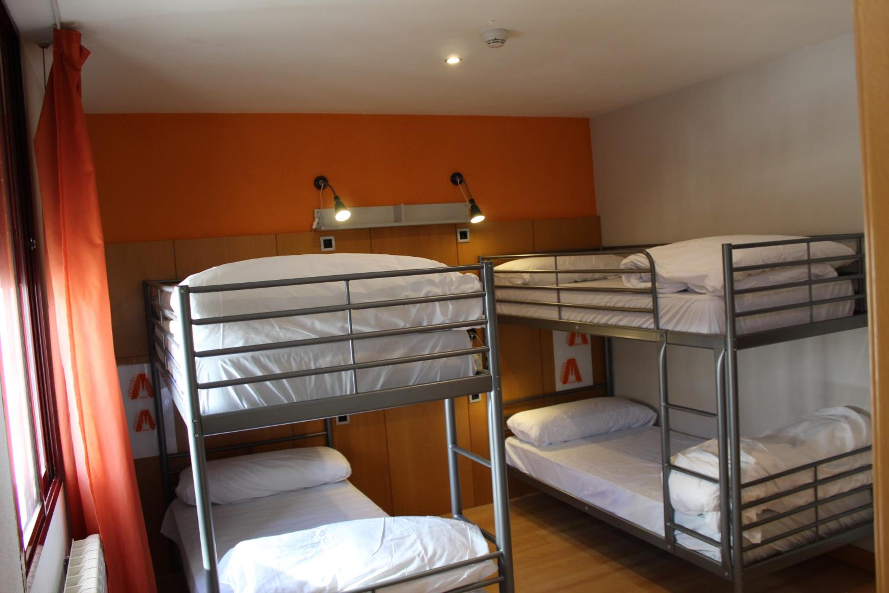 Cuarto de literas mixto de 4 camas