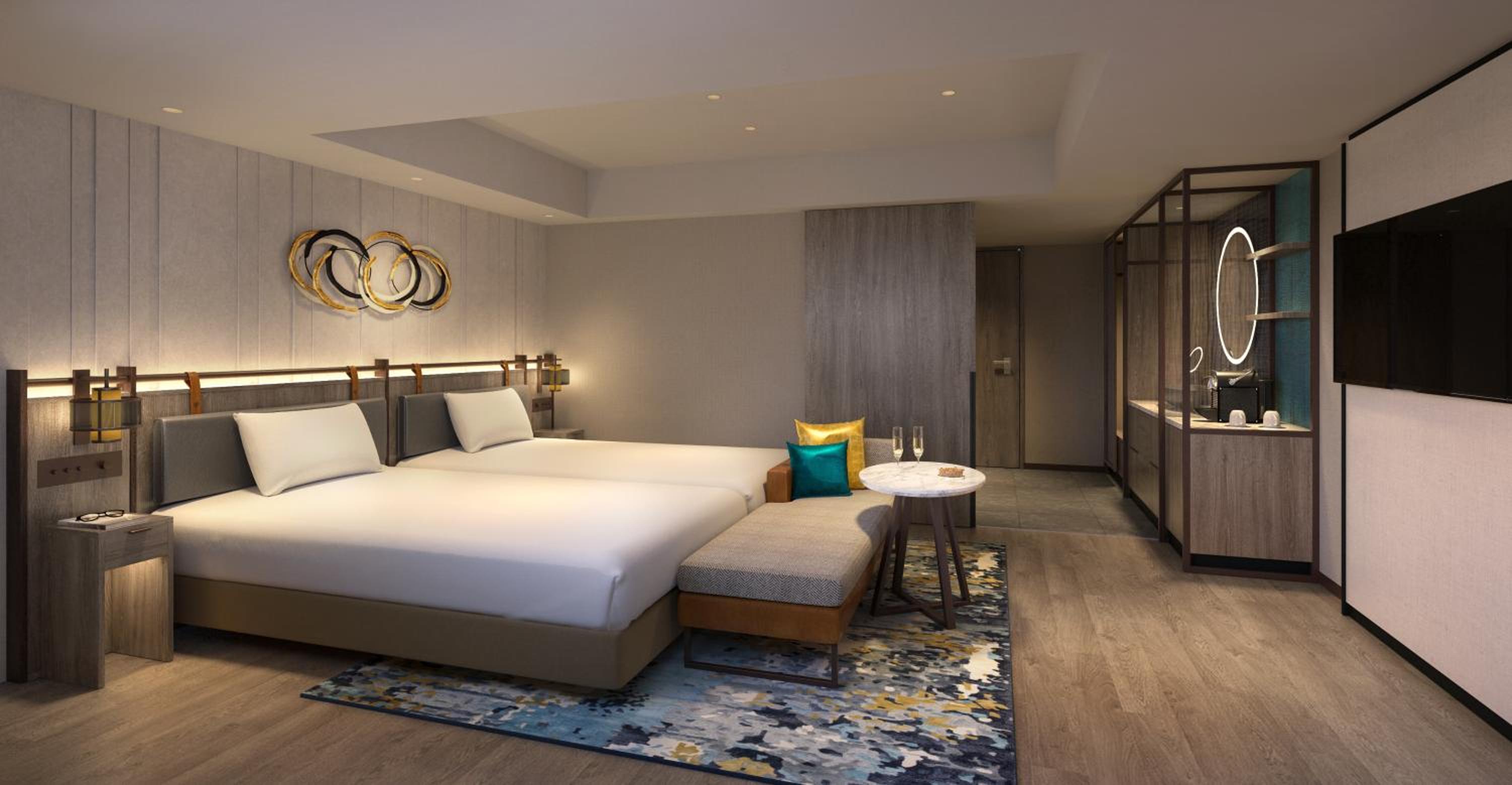 Superior Corner Twin Room