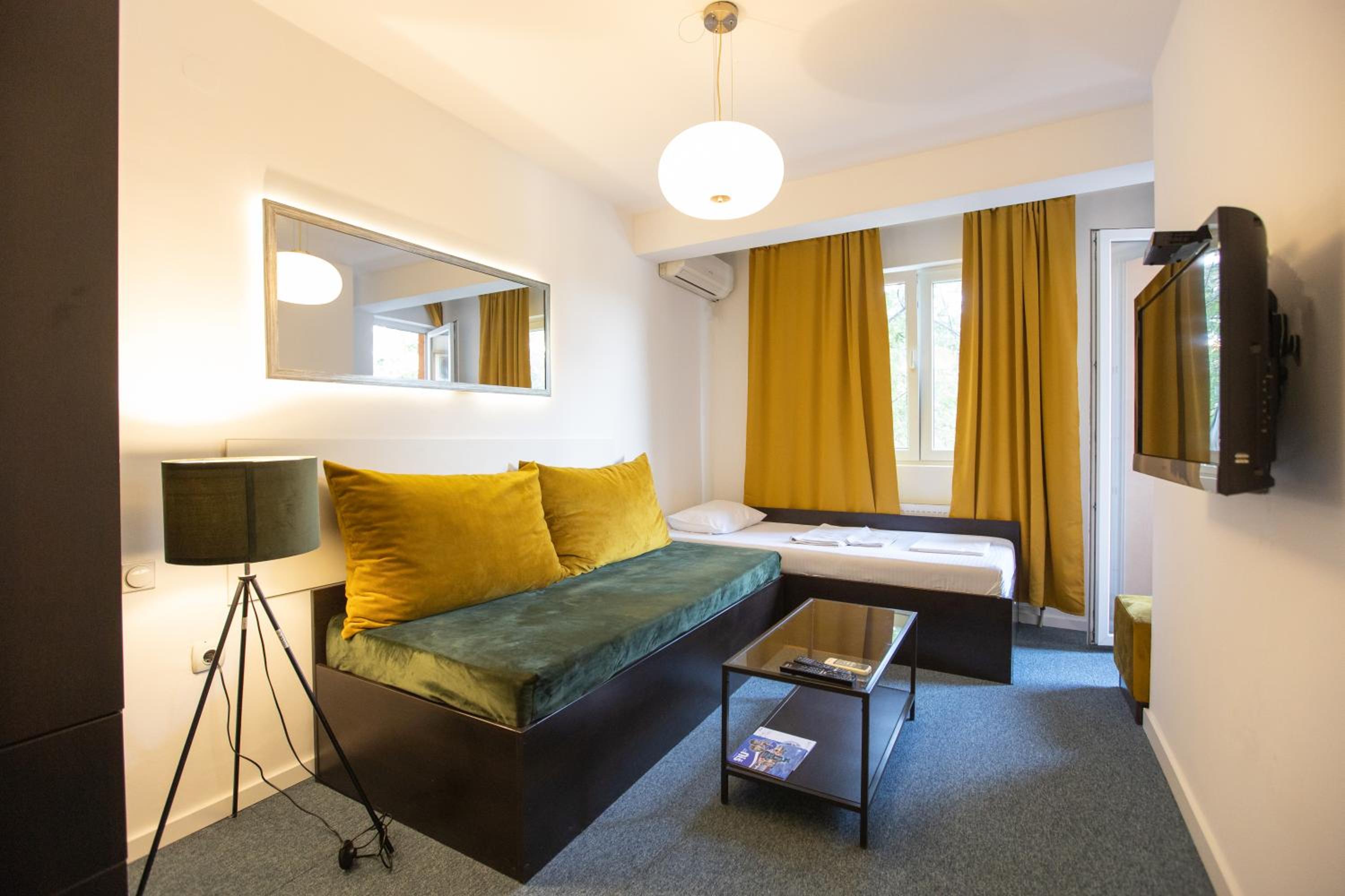 One-Bedroom Apartment with Balcony