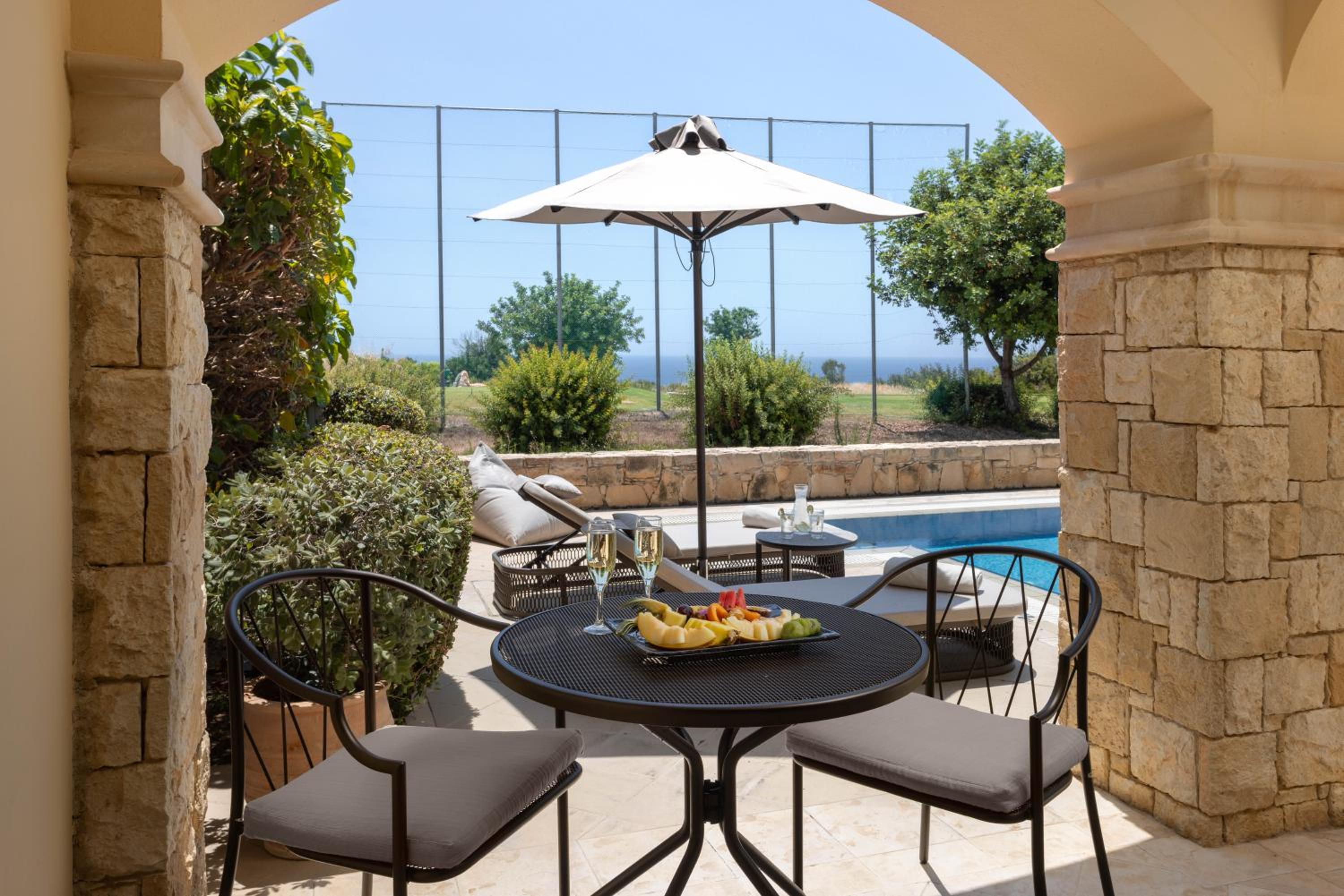Deluxe Double Room Private Pool Golf & Sea View photo 2