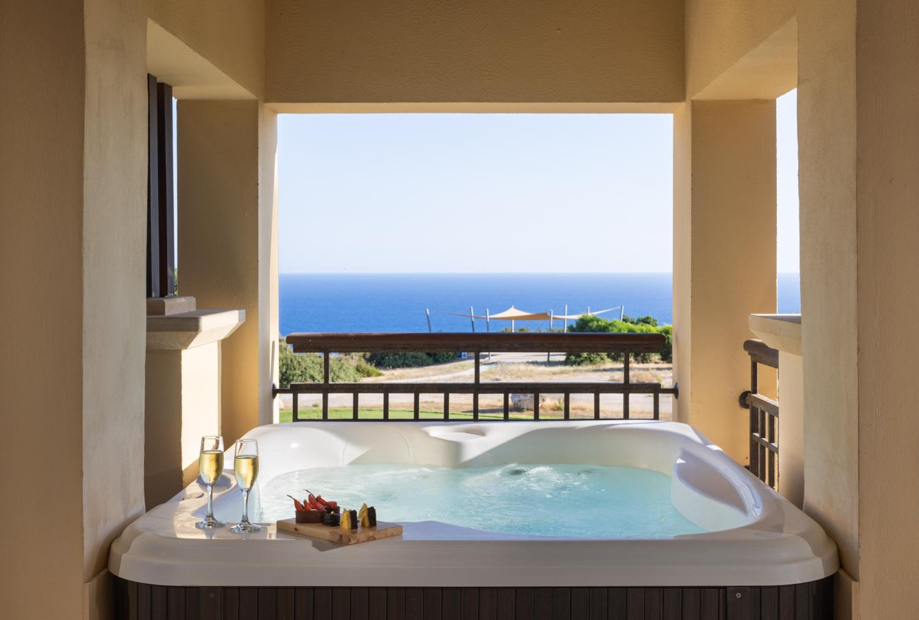Aphrodite Suite with Jacuzzi Golf & Sea view photo 2
