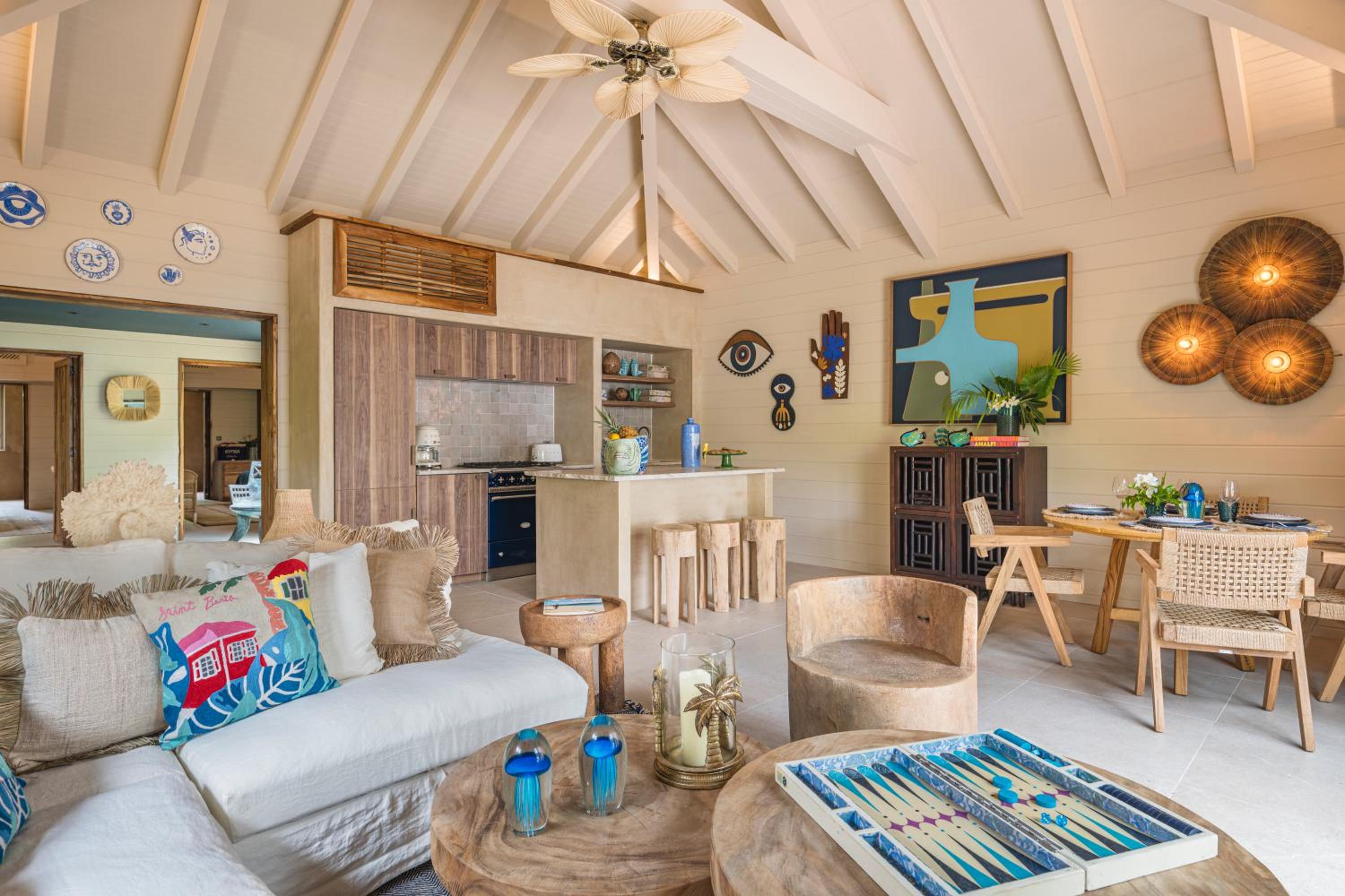 Bohemian Blue Beach House - Saint Jean