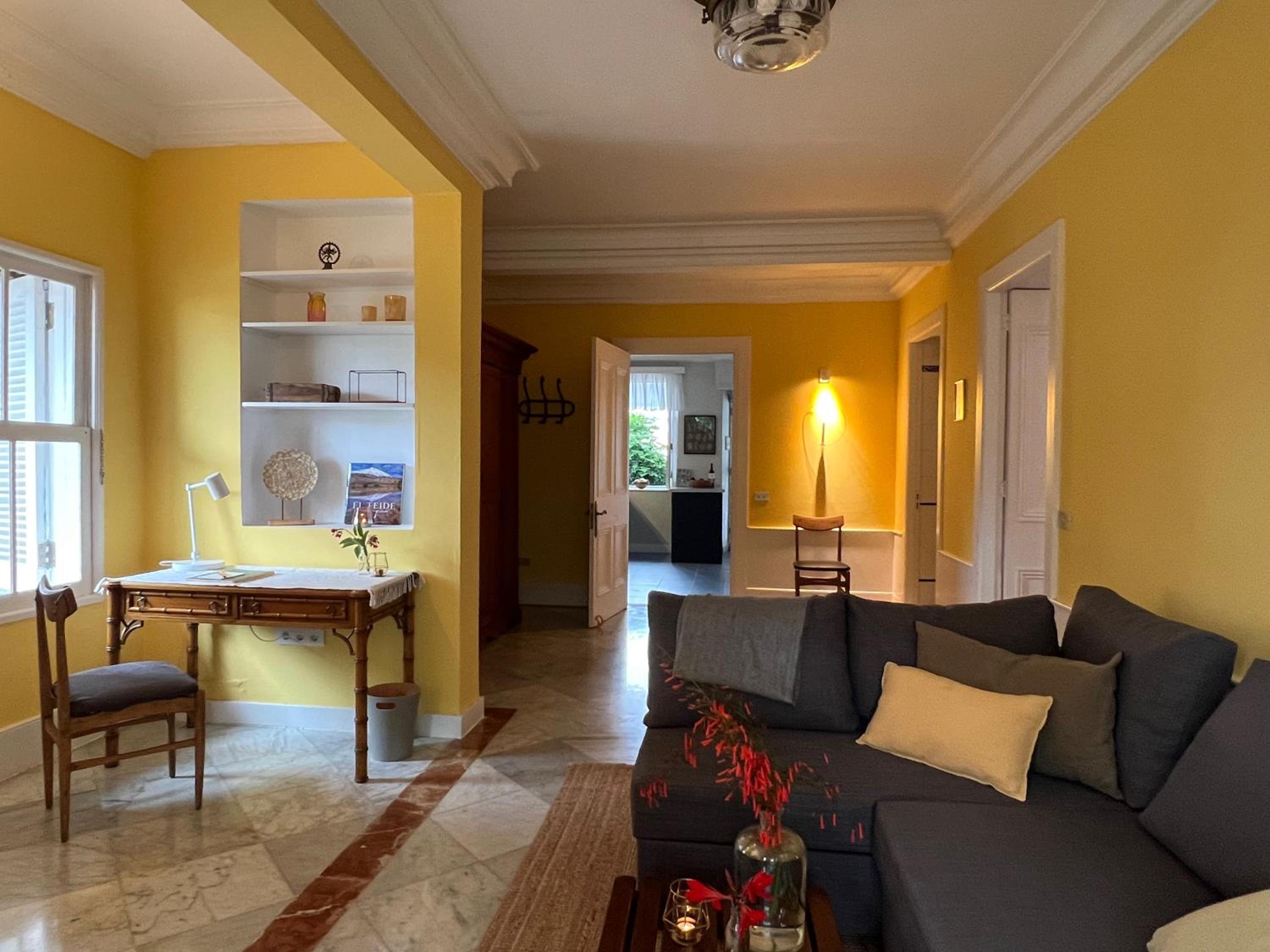 Villa con vistas al jardín