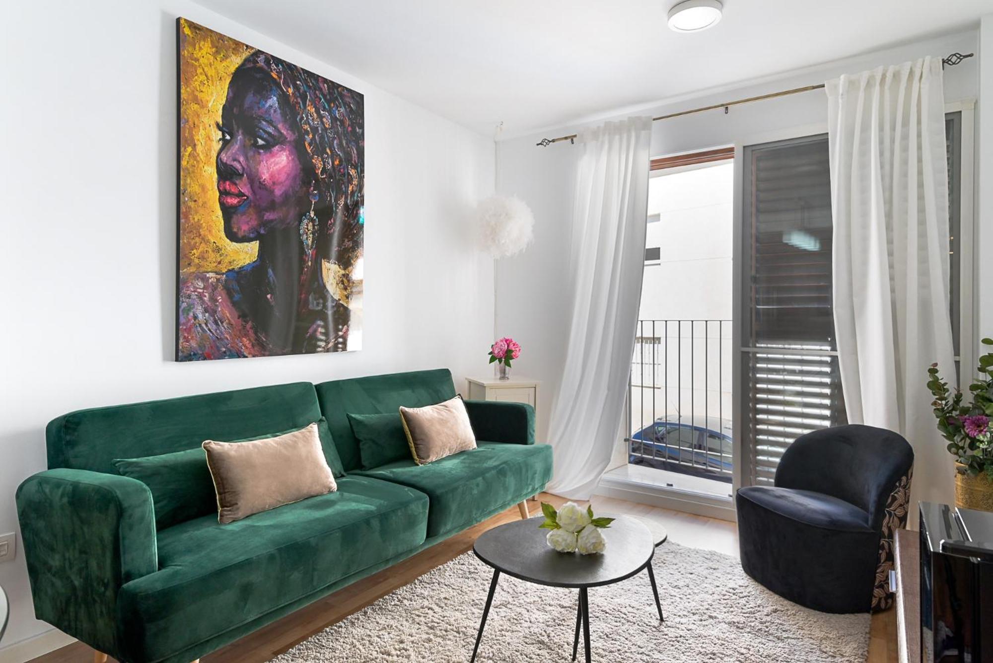 Apartamento de dos habitaciones