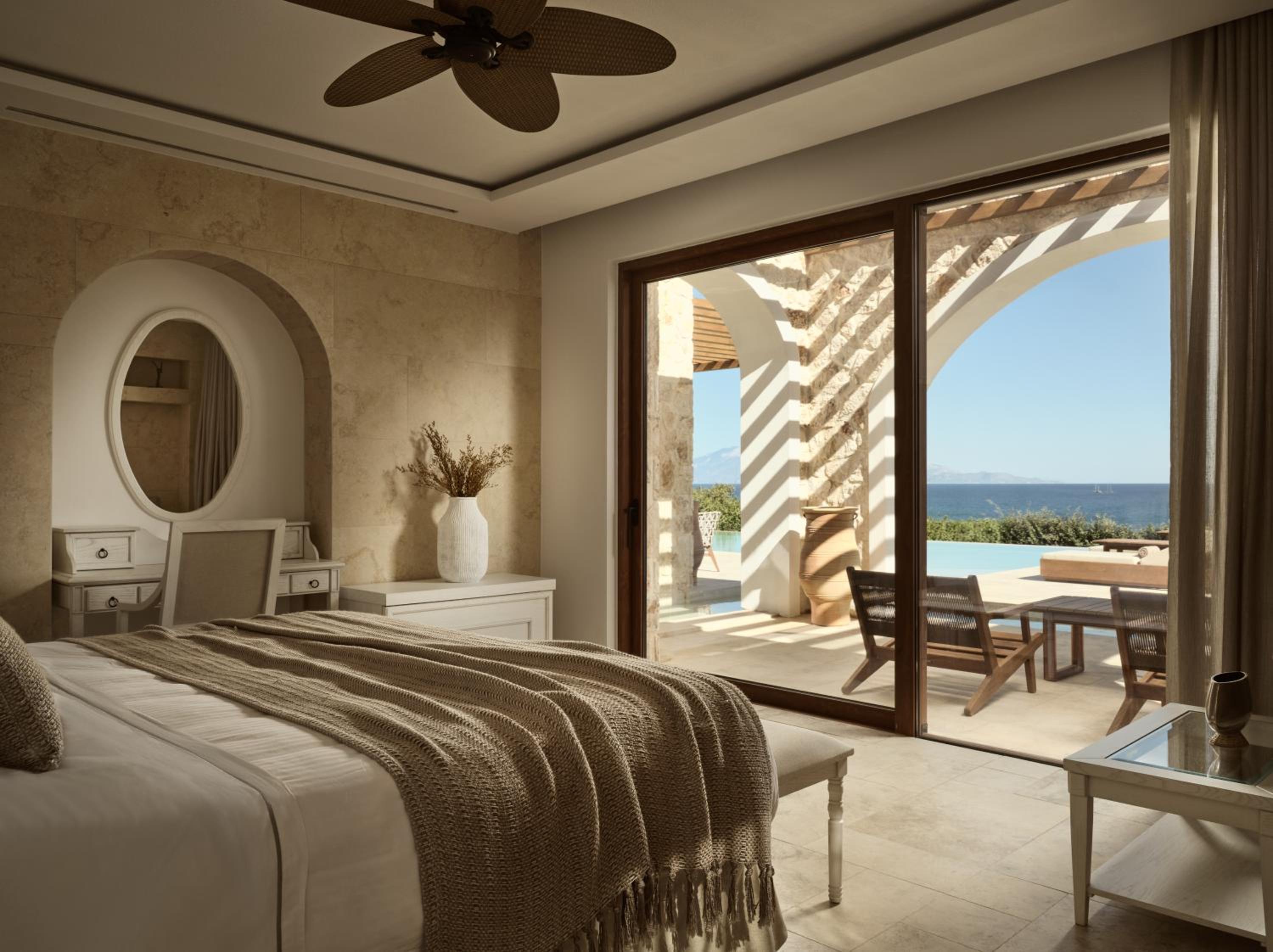 Cape Three Bedroom Sea Front Villa with Private Pool