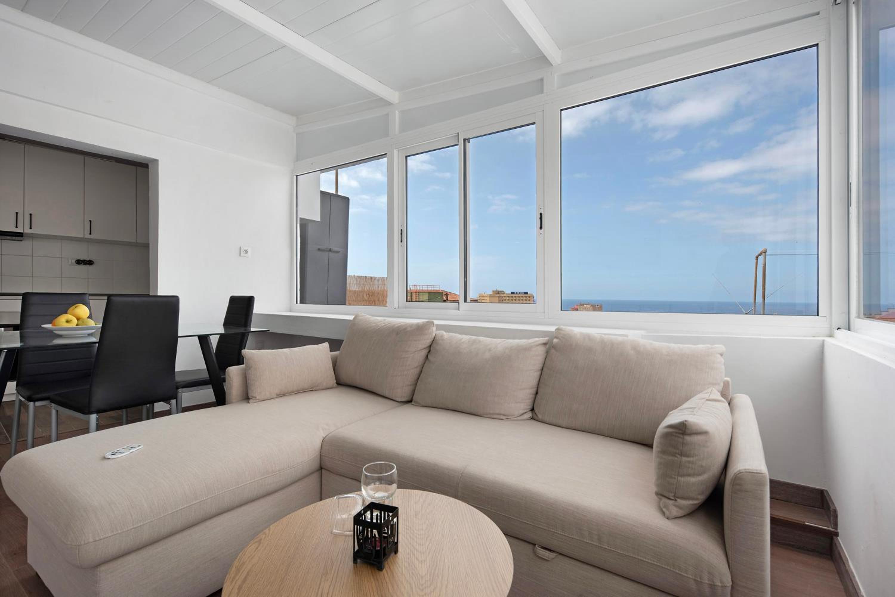 Apartamento de una habitación superior