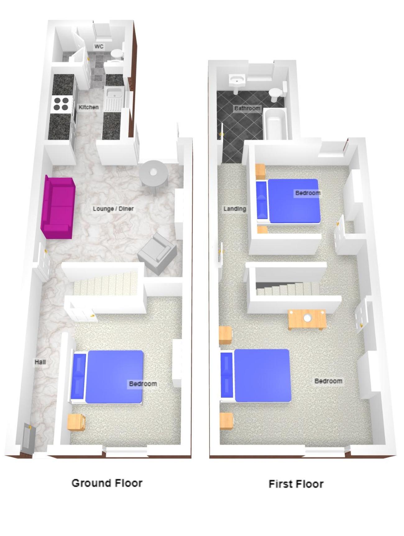 Three-Bedroom House photo 1