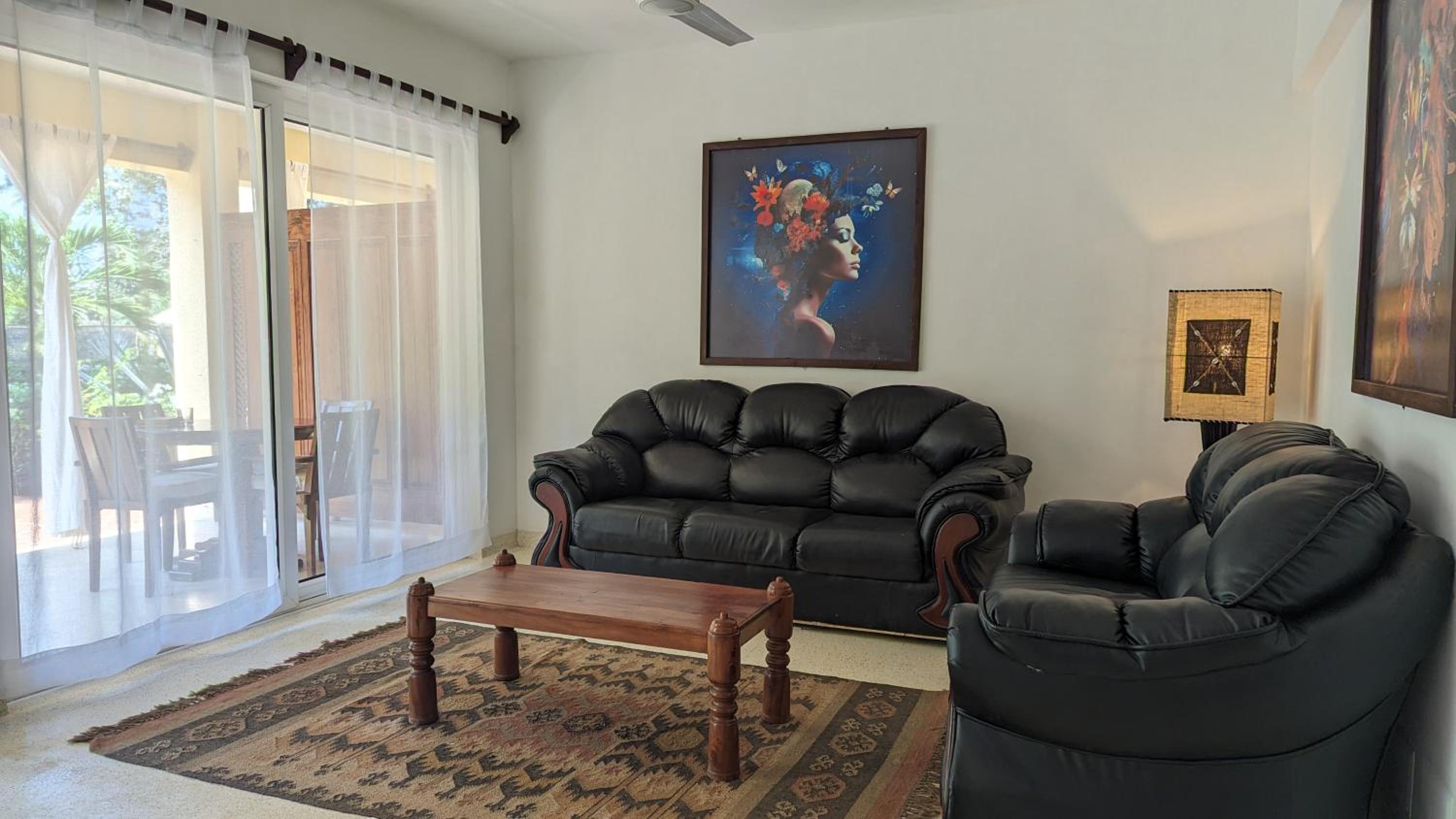 Deluxe One-Bedroom Apartment with Garden View