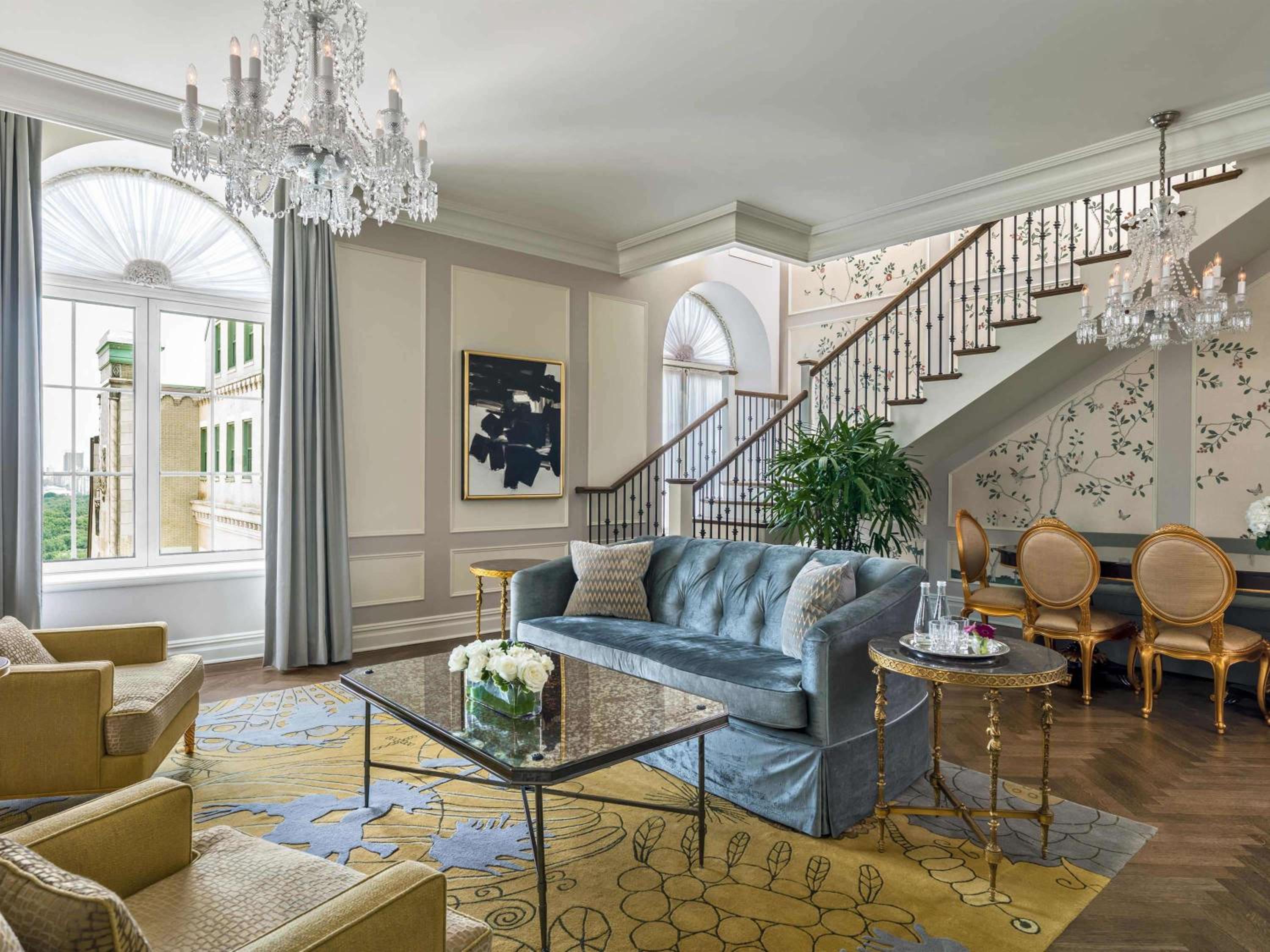 Grand Penthouse Two Bedroom Terrace Suite with Central Park View