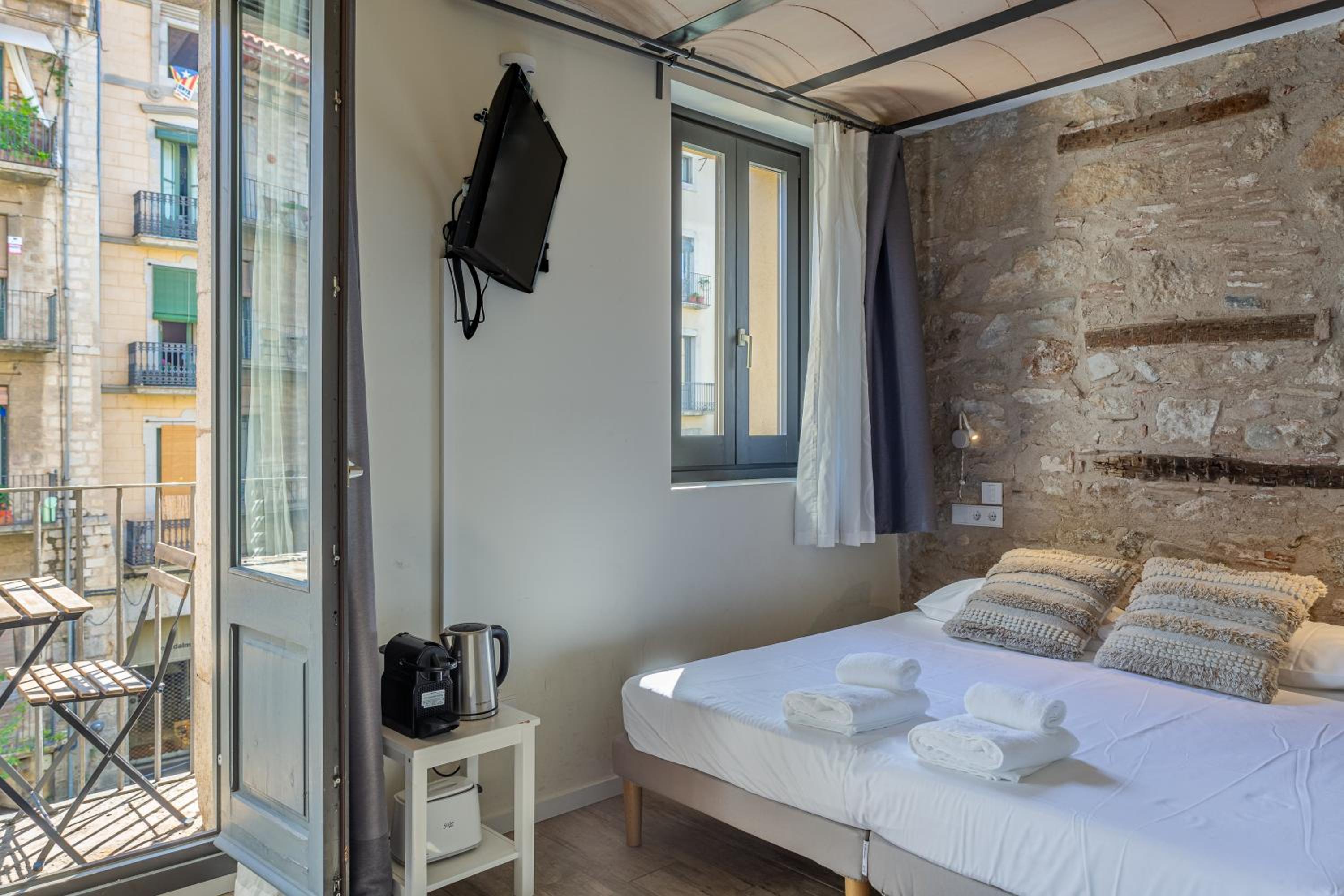 Apartamento de un dormitorio superior con balcón