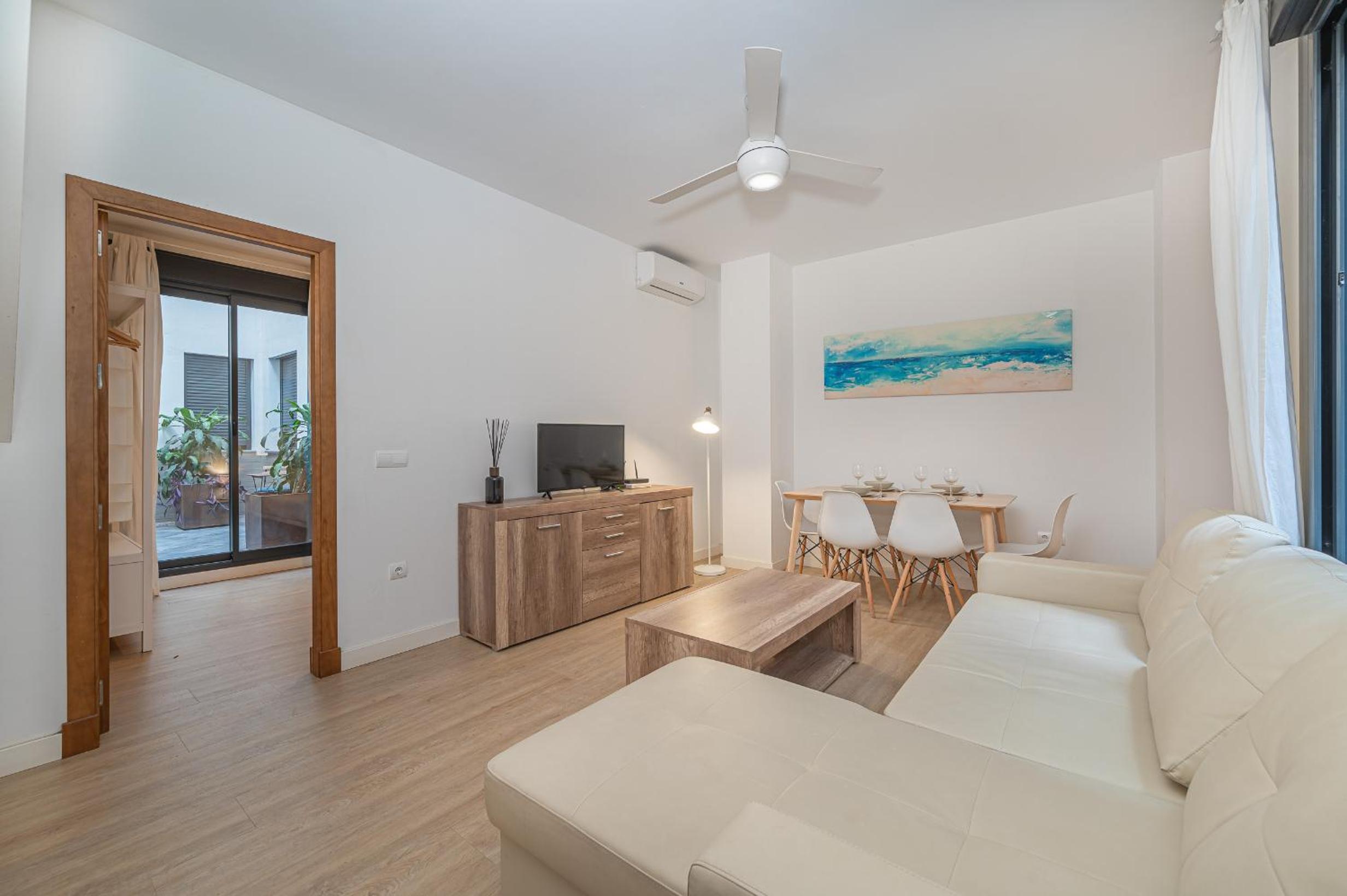 Apartamento de dos habitaciones