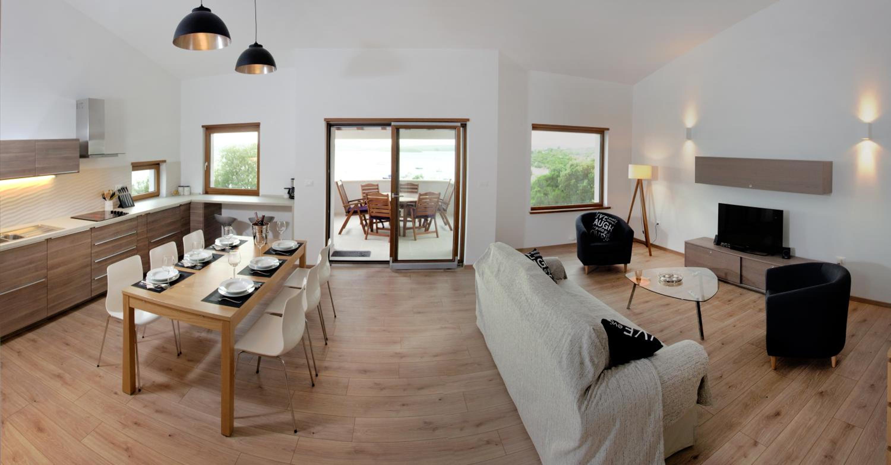 Two-Bedroom Apartment with Sea View