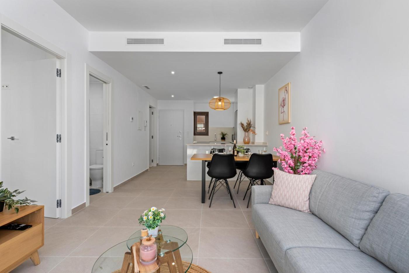 Apartamento de dos habitaciones