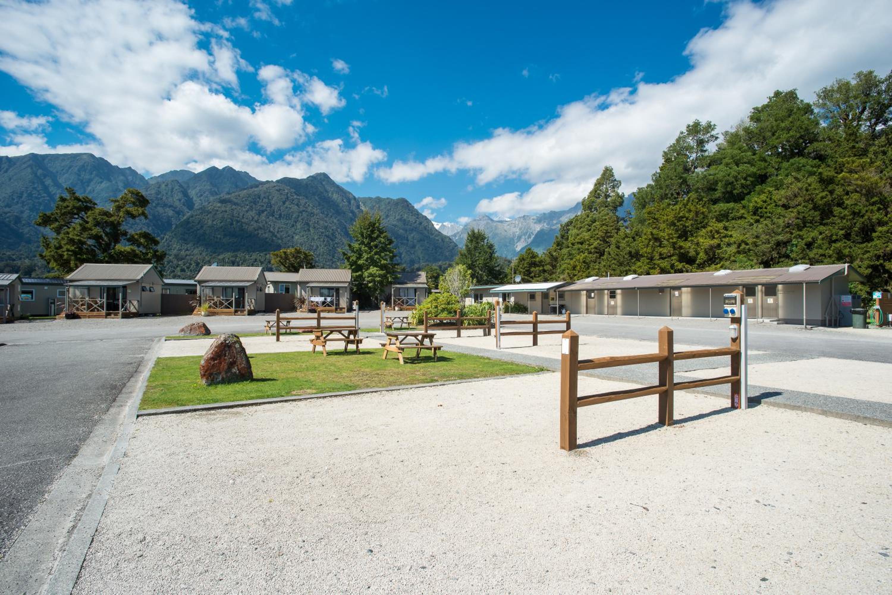 Powered Site With Shared Bathroom - No Bed Provided