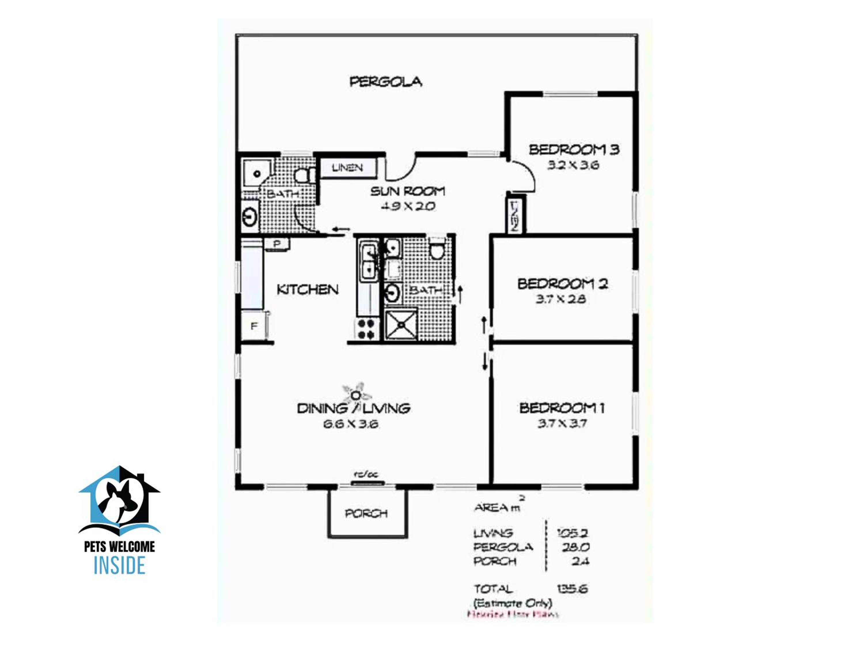 Three-Bedroom House photo 2