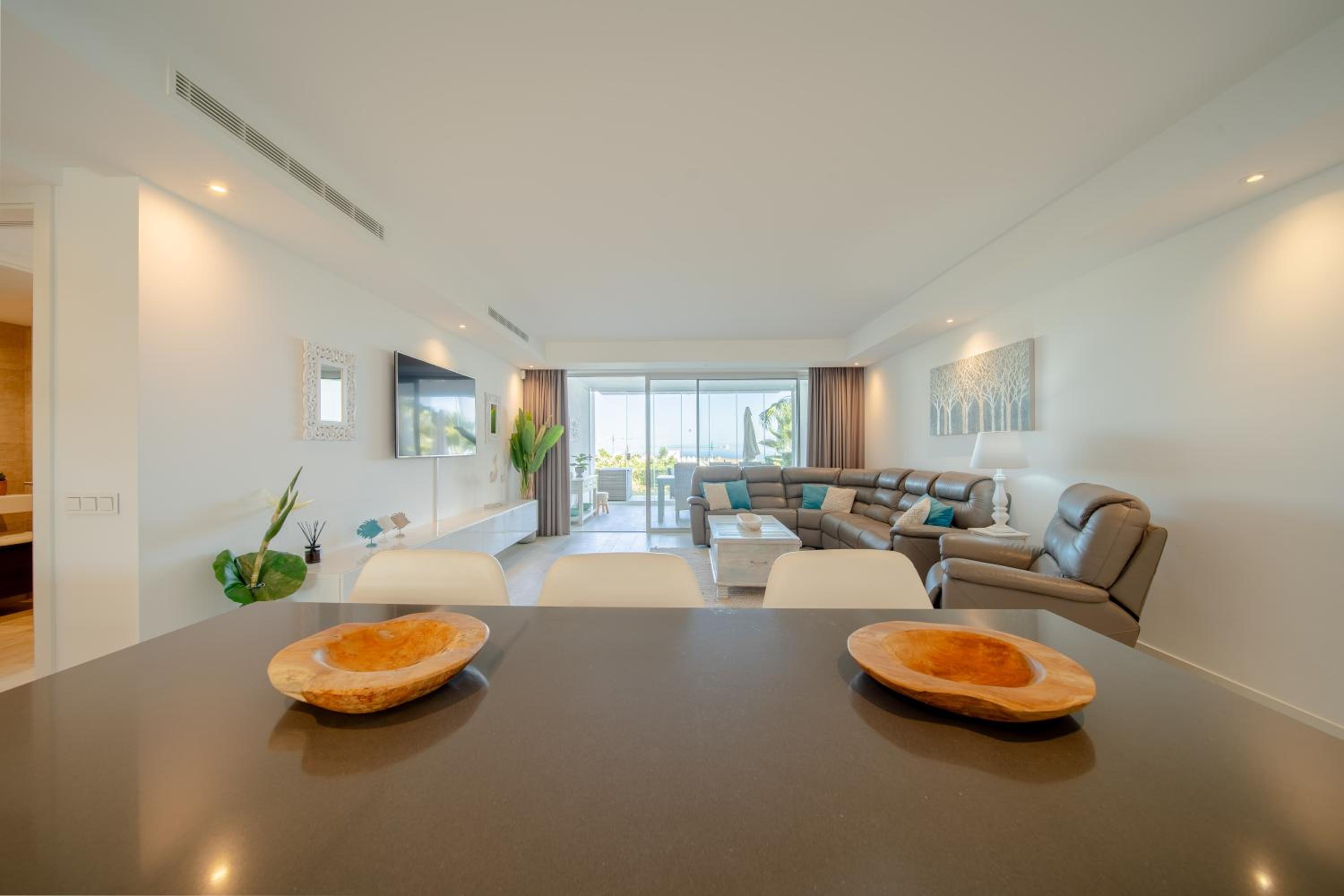 Apartamento con vista al mar