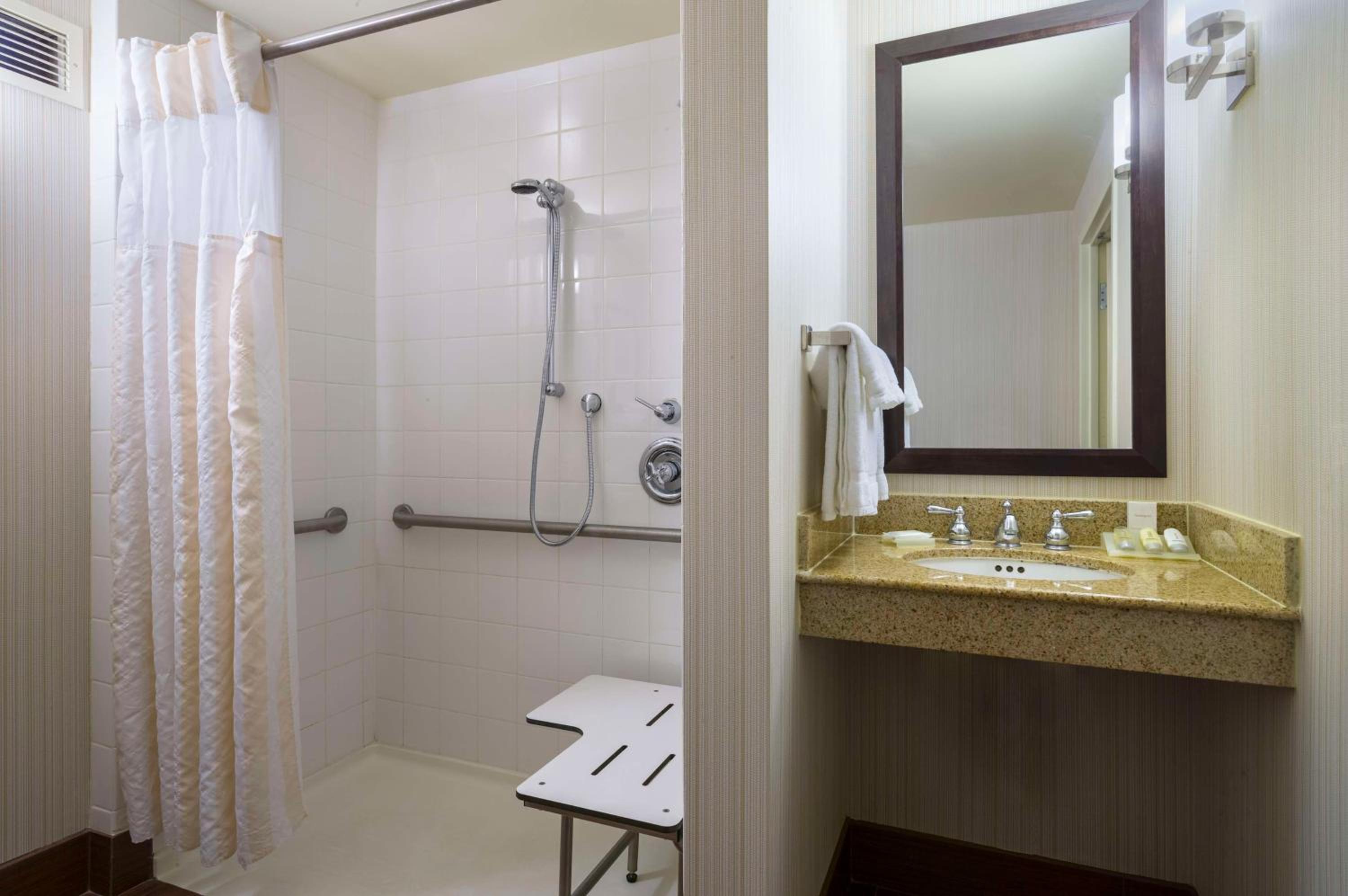 King Room with Roll in Shower - Hearing Accessible - Photo 5