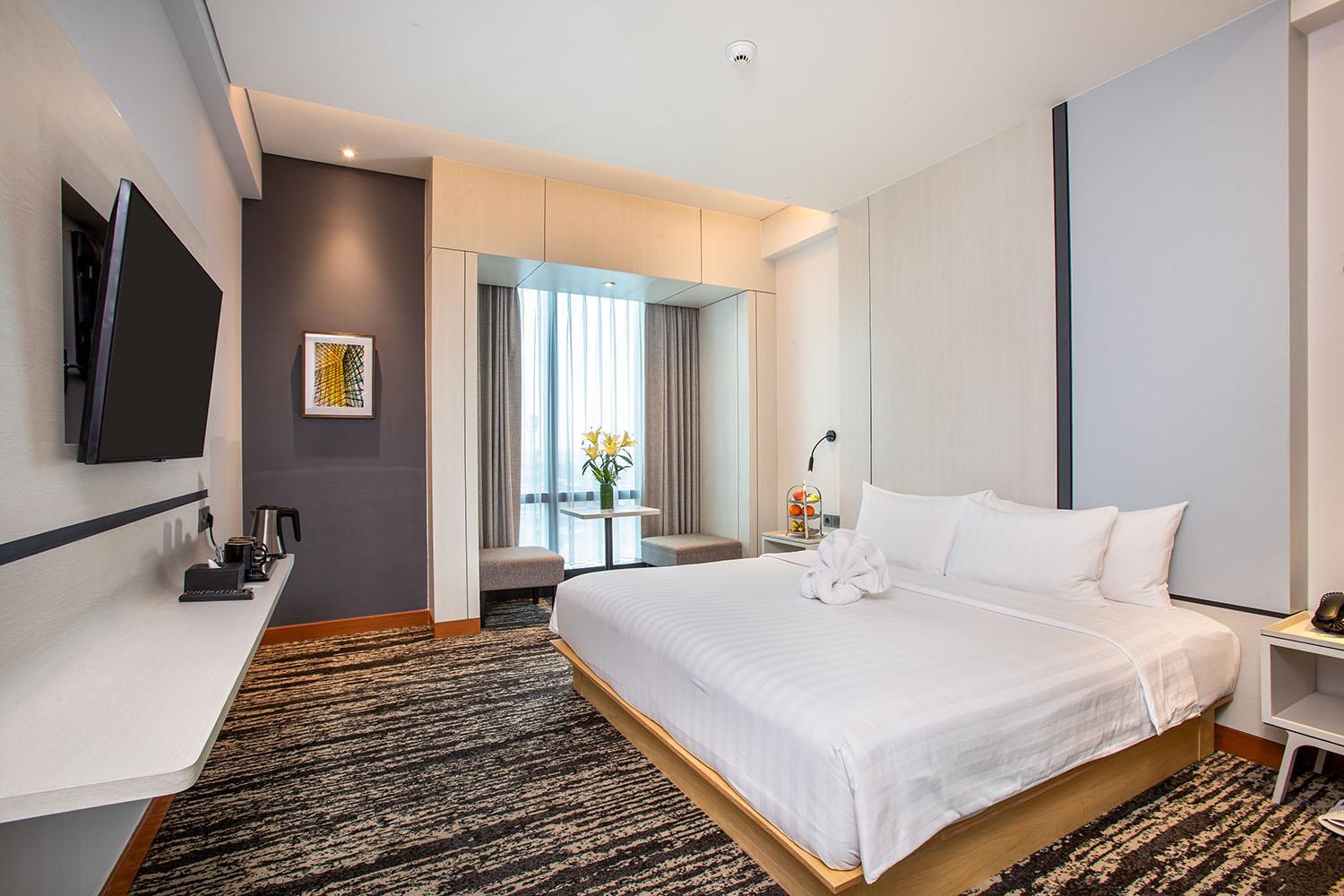 Deluxe Double or Twin Room with City View - Photo 11