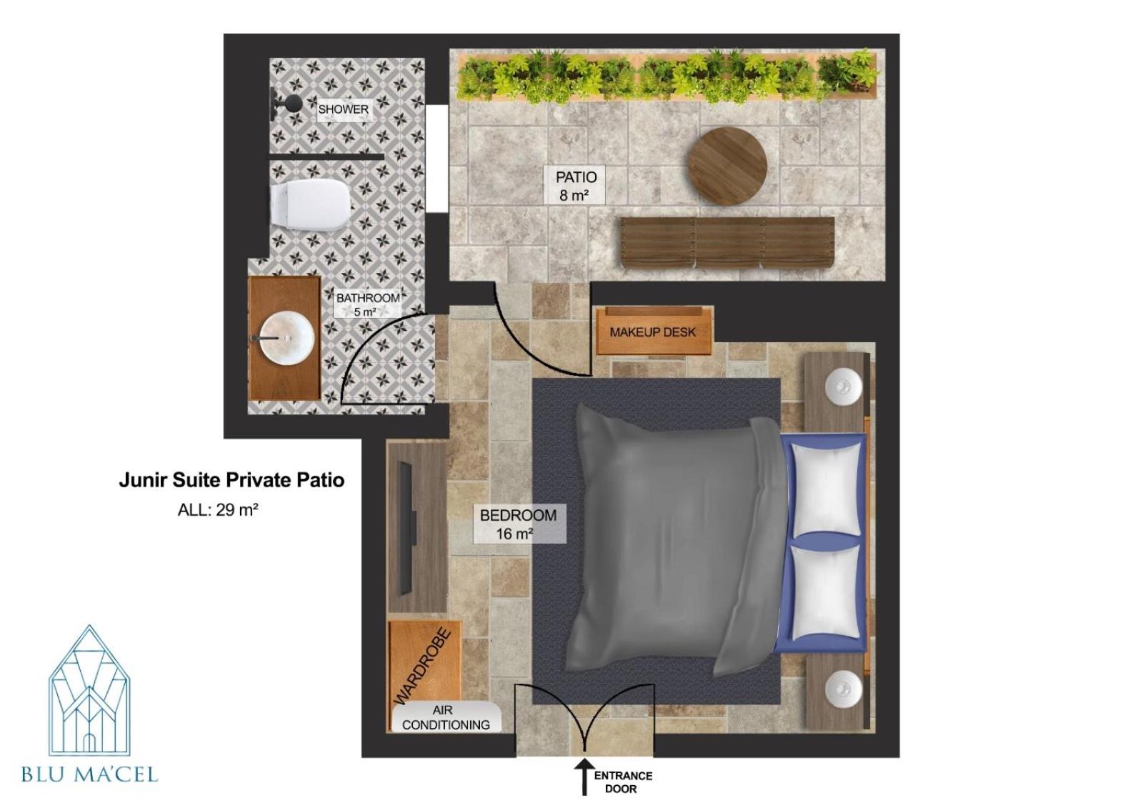 Junior Suite with Private Patio - Free Snacks & Appetizer photo 1
