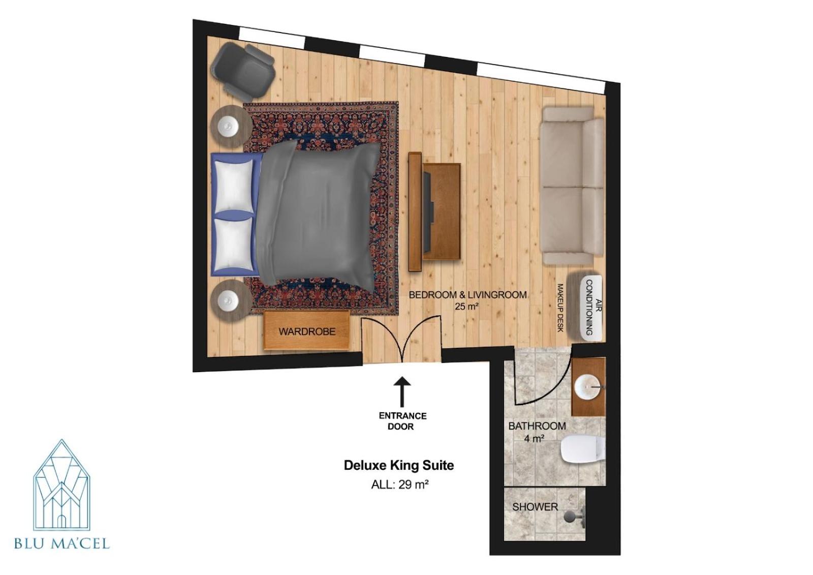 Deluxe King Suite - Free Snacks & Appetizer photo 3