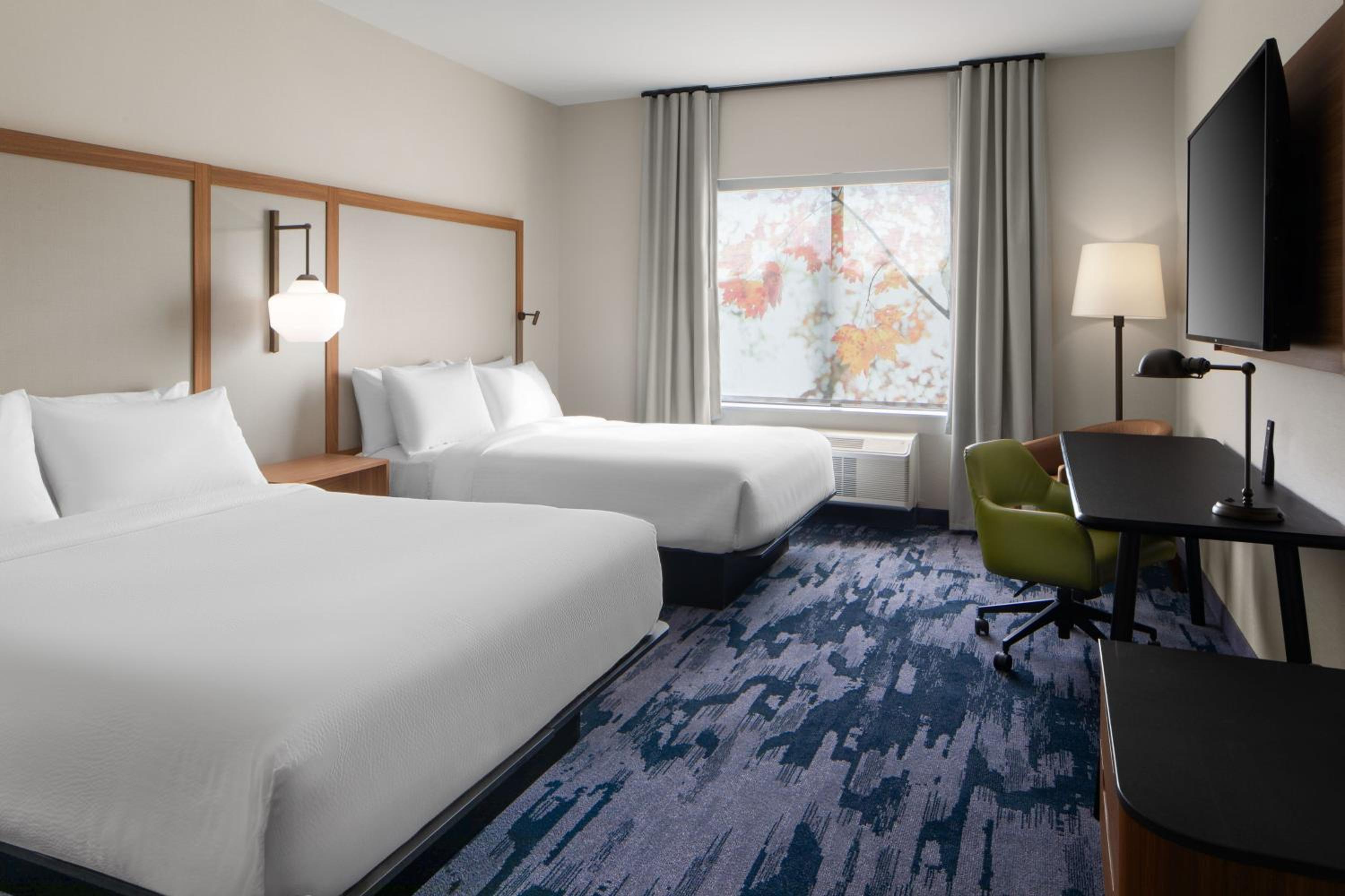 Queen Room with Two Queen Beds - Hearing Accessible photo 1