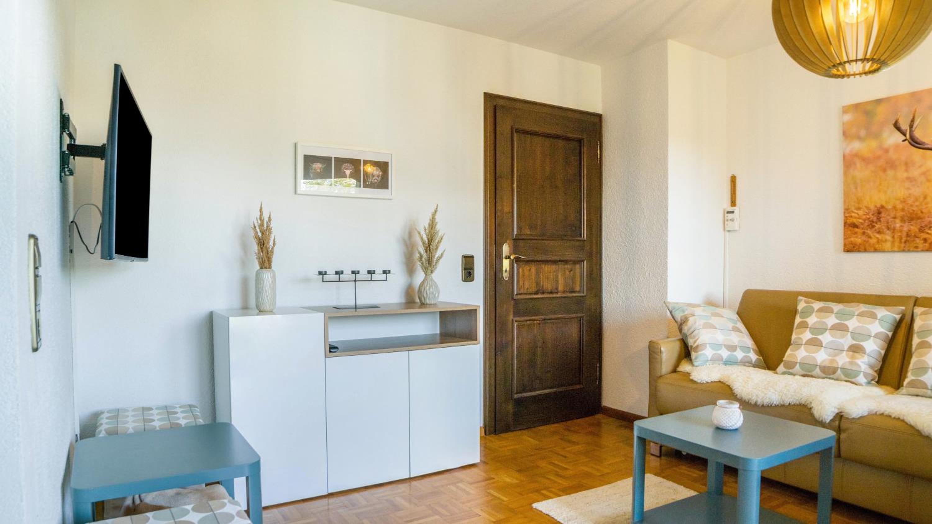 One-Bedroom Apartment with Garden View