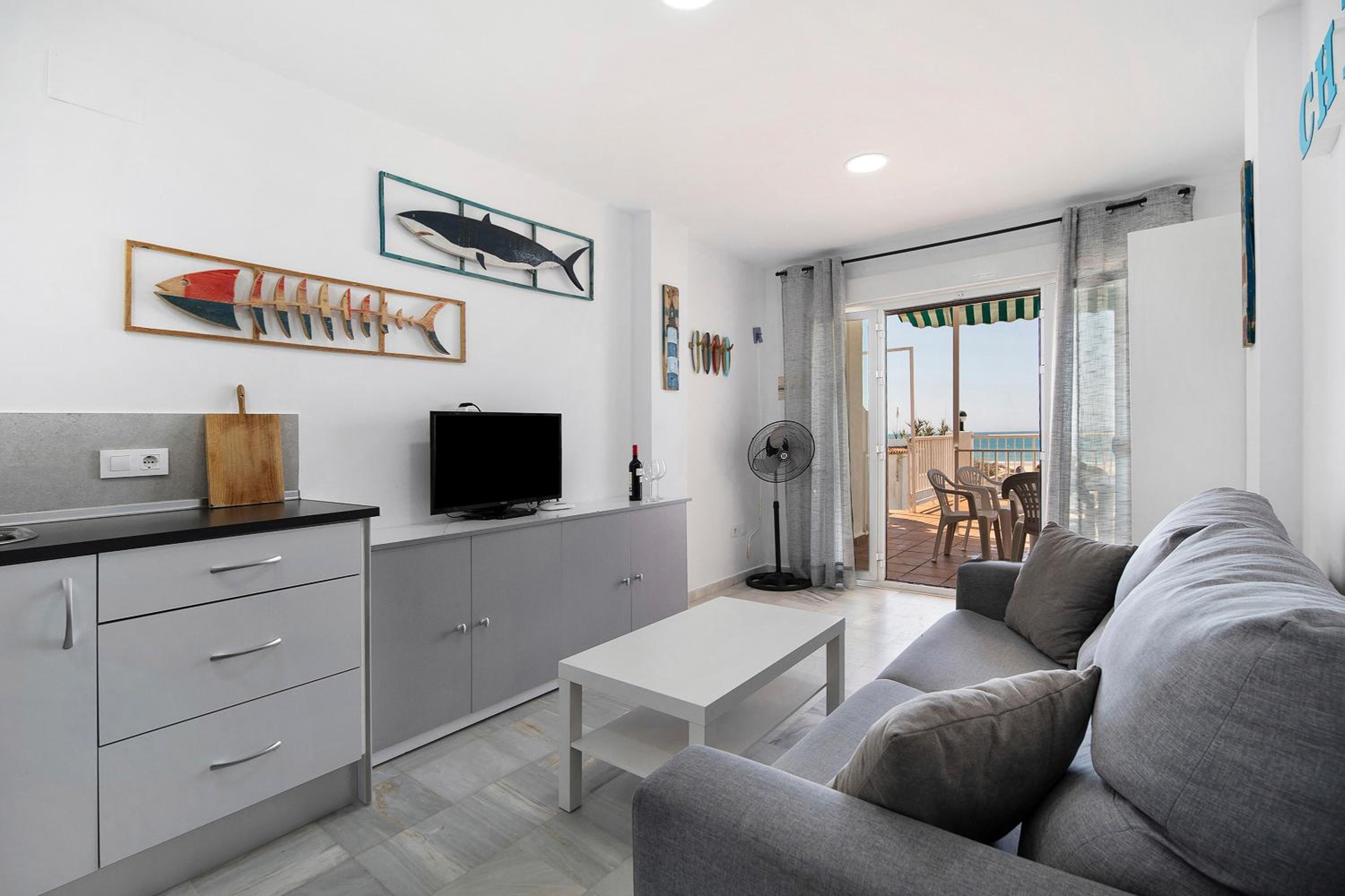 Apartamento de un dormitorio superior con balcón