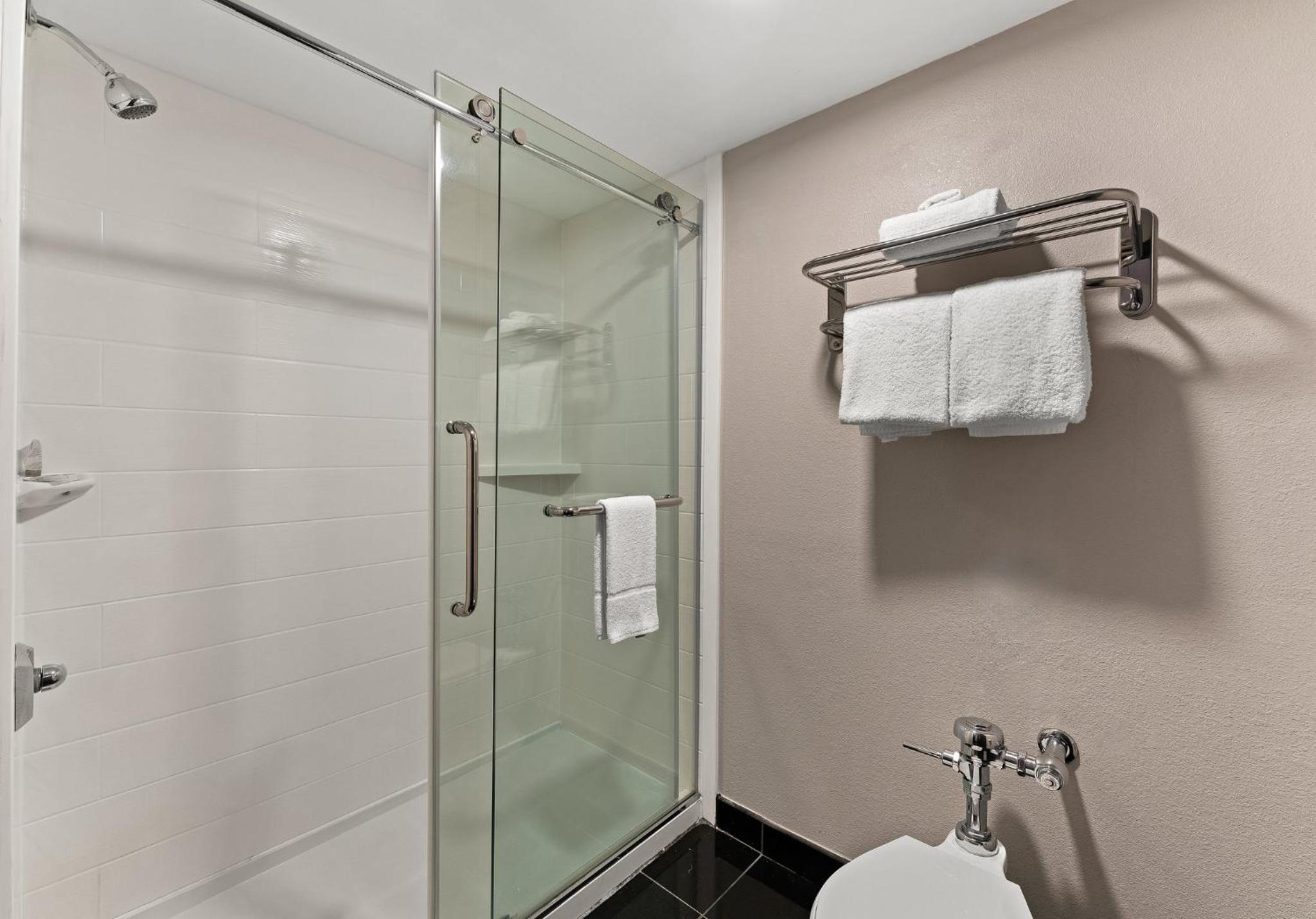 Deluxe King Room Disability Access Roll-In Shower Non-Smoking photo 2
