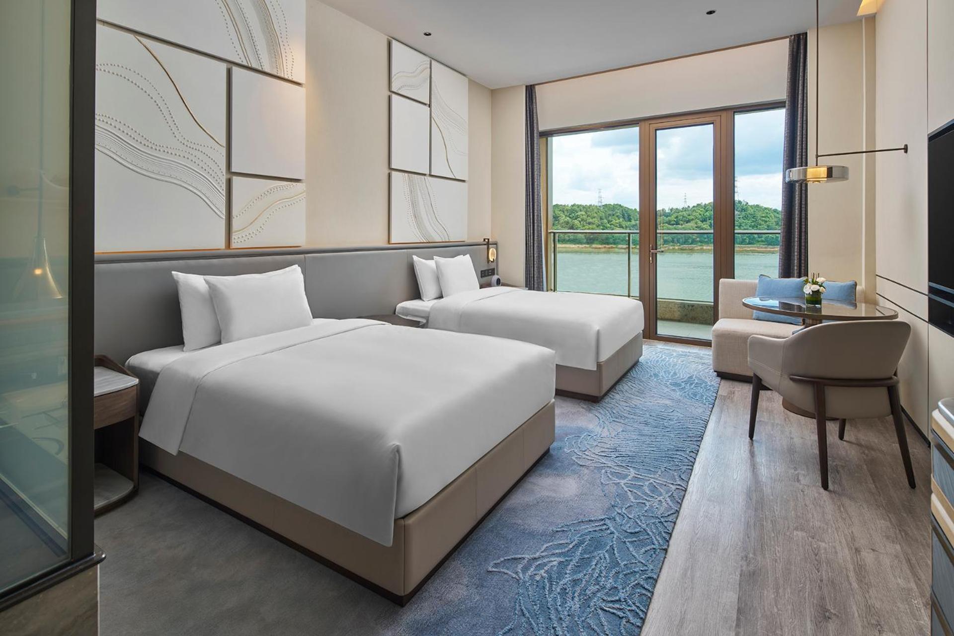 Premium Twin Room with River View - Lounge Access photo 1