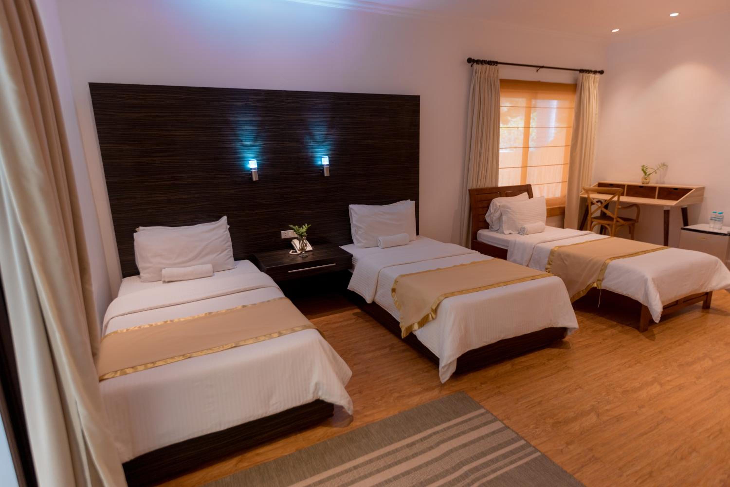 Deluxe Double or Twin Room with Garden View photo 2