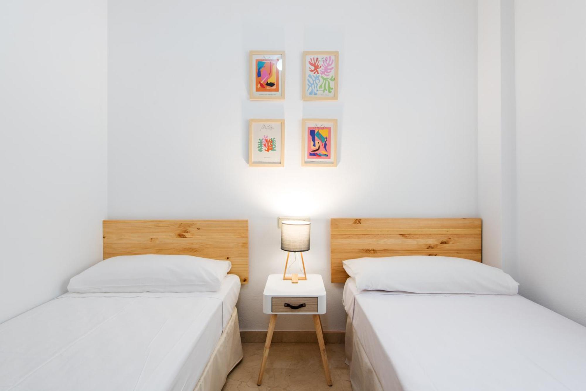 Apartamento de dos habitaciones
