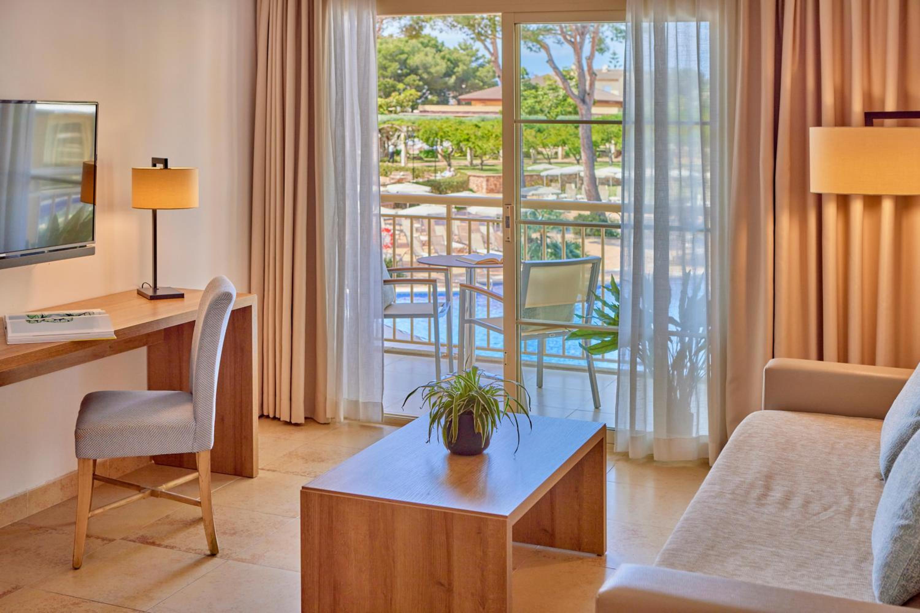 One-Bedroom Suite with Pool View