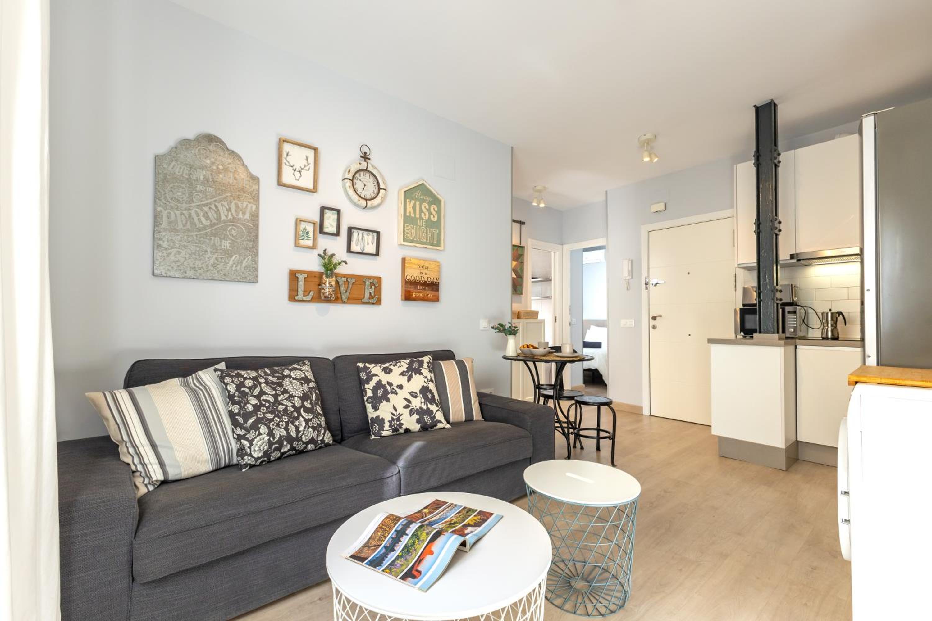 Apartamento de dos habitaciones