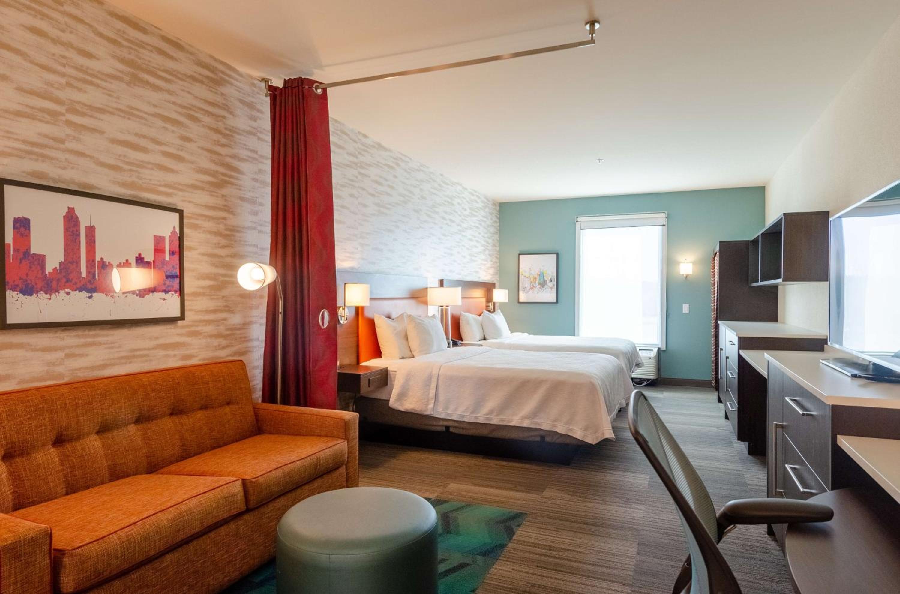 Queen Studio with Two Queen Beds - Non-Smoking - Photo 1