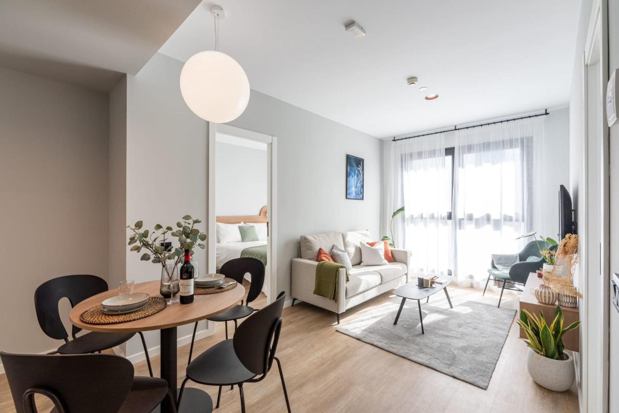 Apartamento de dos habitaciones