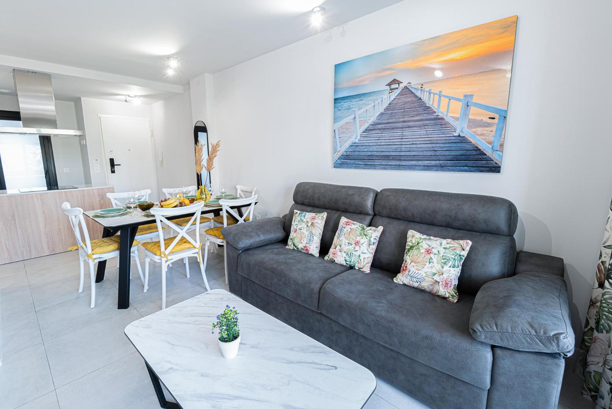 Apartamento de dos habitaciones