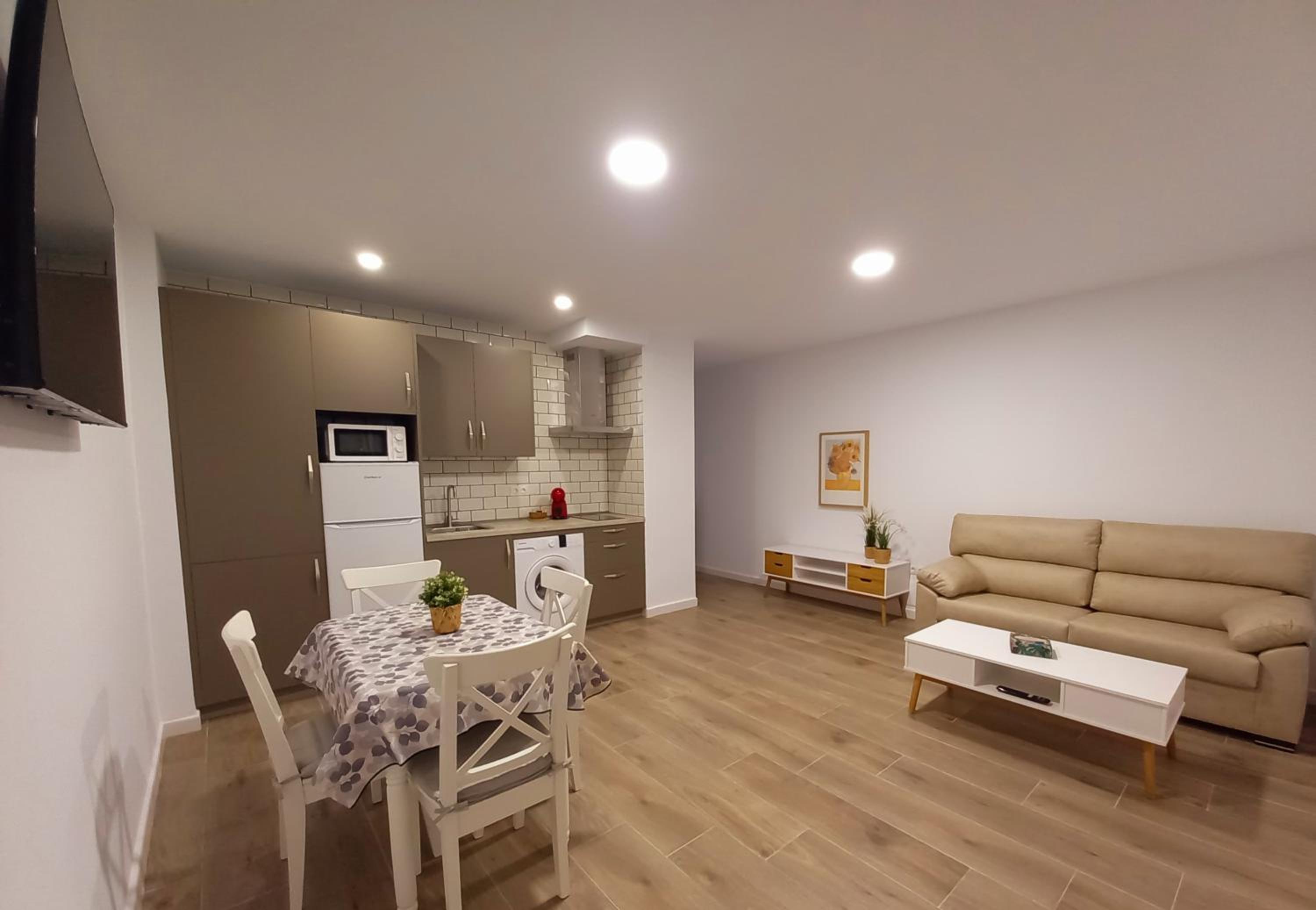 Apartamento de dos habitaciones
