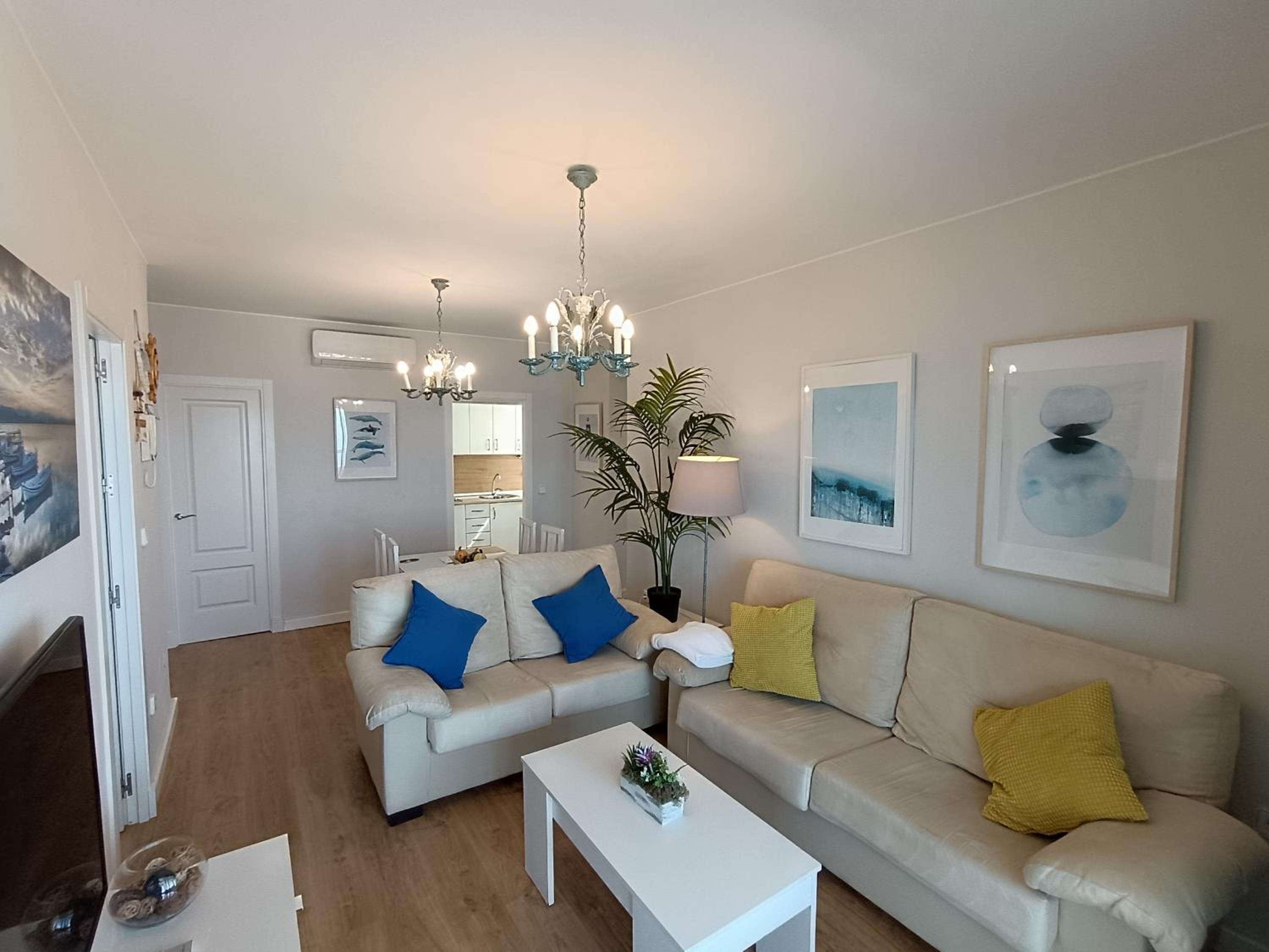 Apartamento con vista al mar