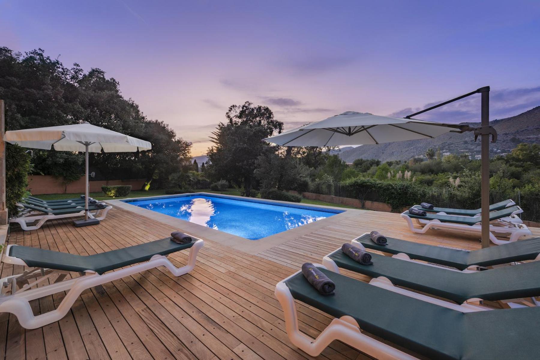 Villa con piscina privada